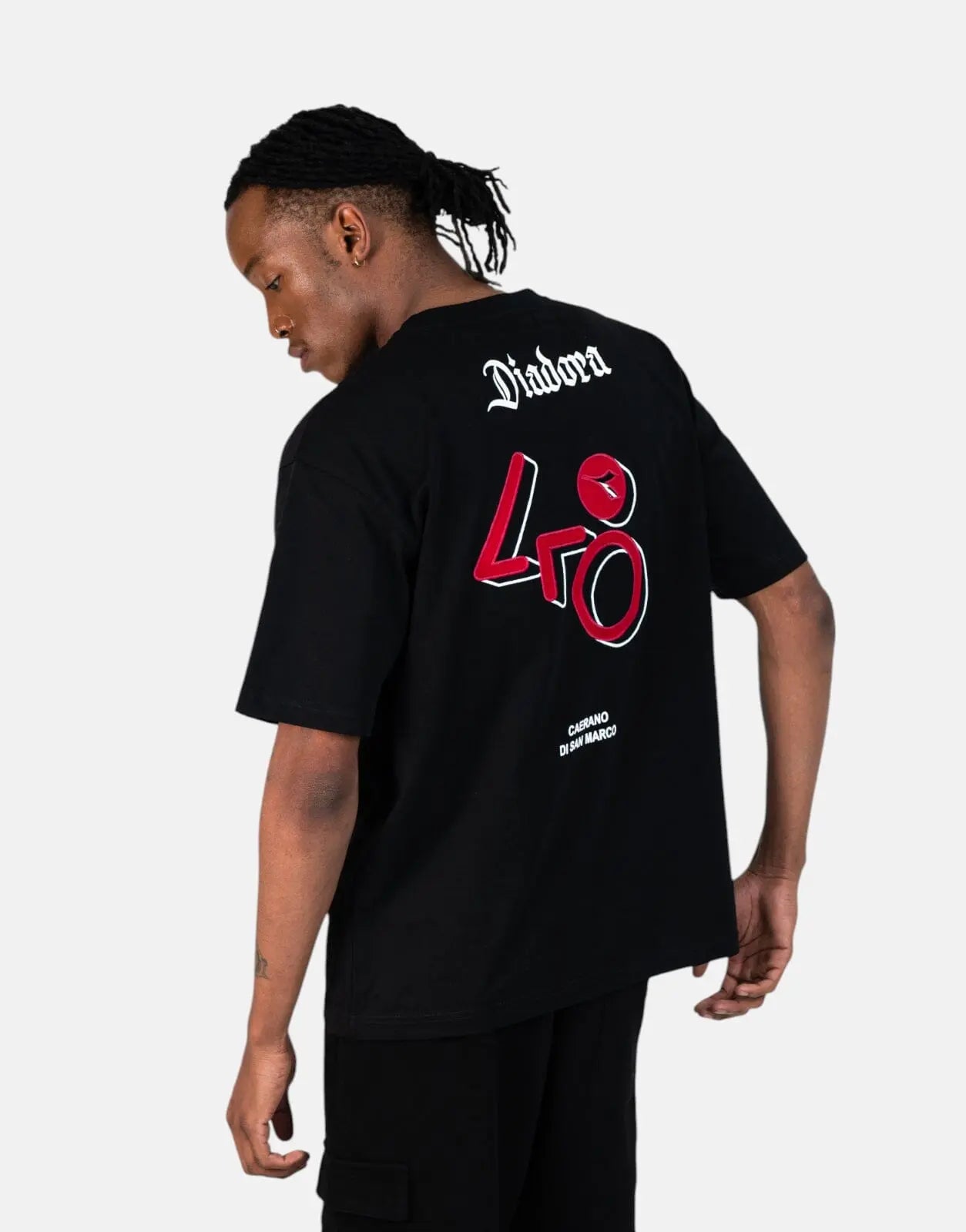 Diadora Emeric Black T-Shirt - Subwear