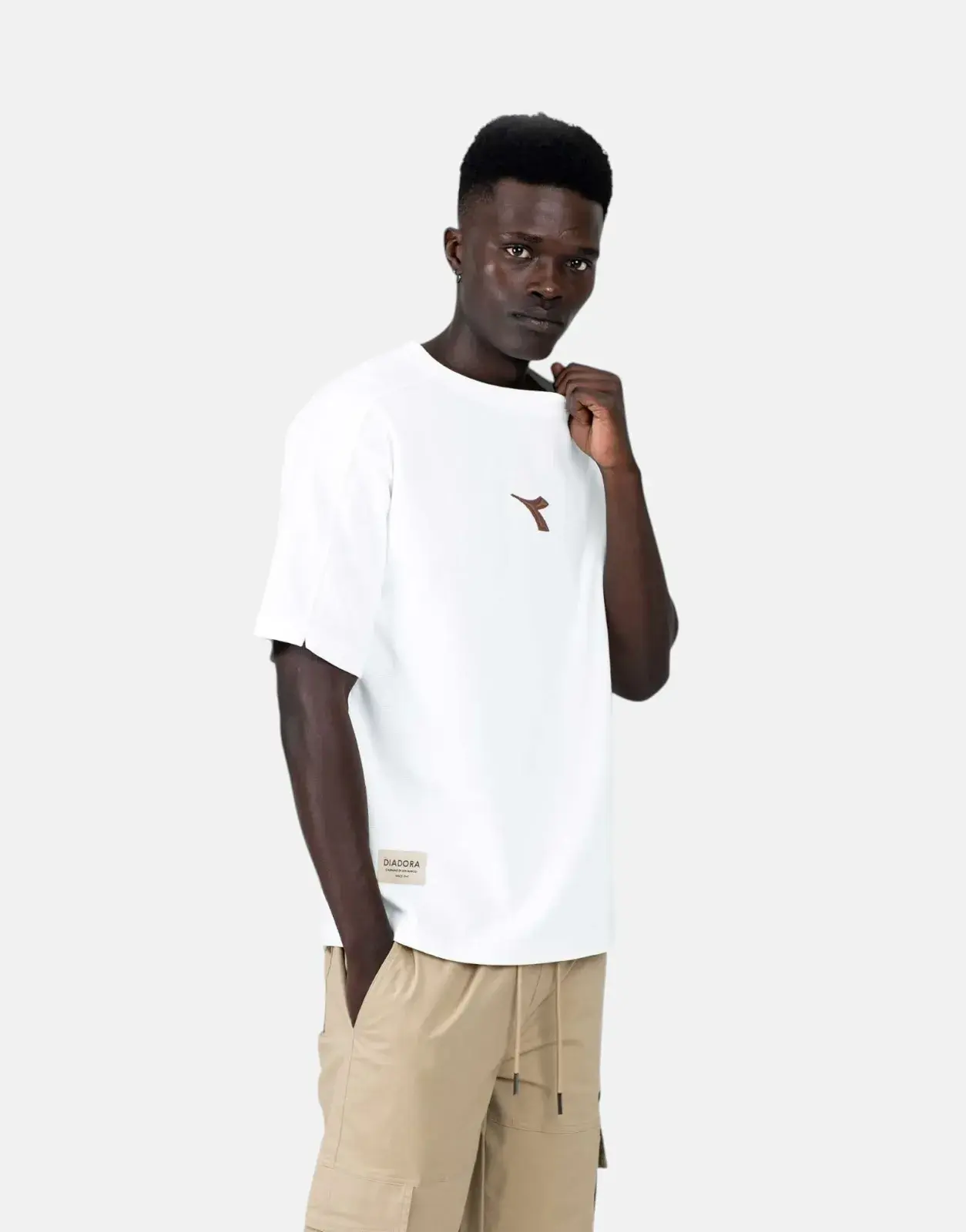 Diadora Flake White Shirt - Subwear
