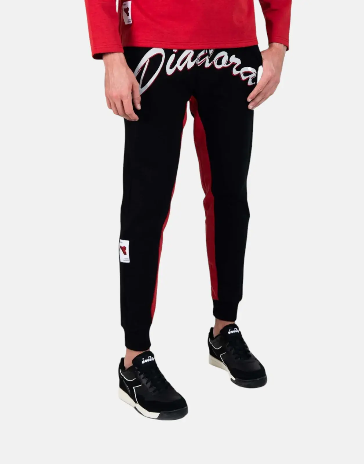 Diadora Icarus Black Trackpants - Subwear