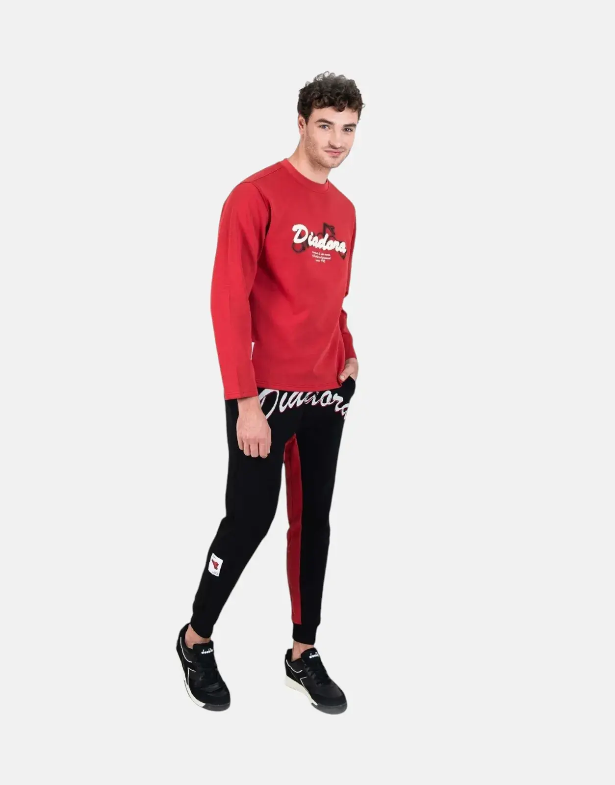 Diadora Icarus Black Trackpants - Subwear