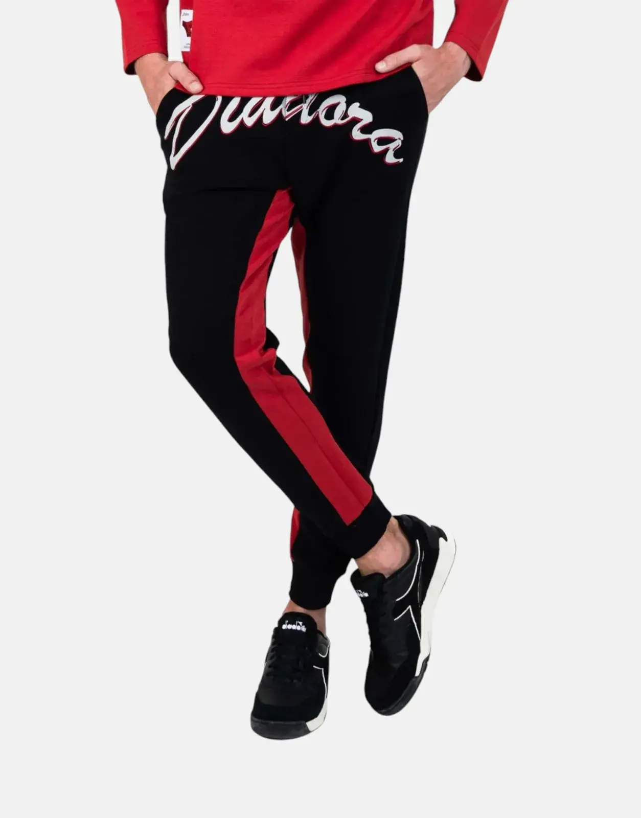 Diadora Icarus Black Trackpants - Subwear