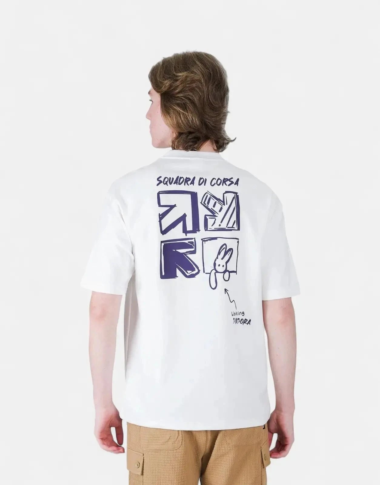 Diadora Kael White T-Shirt - Subwear