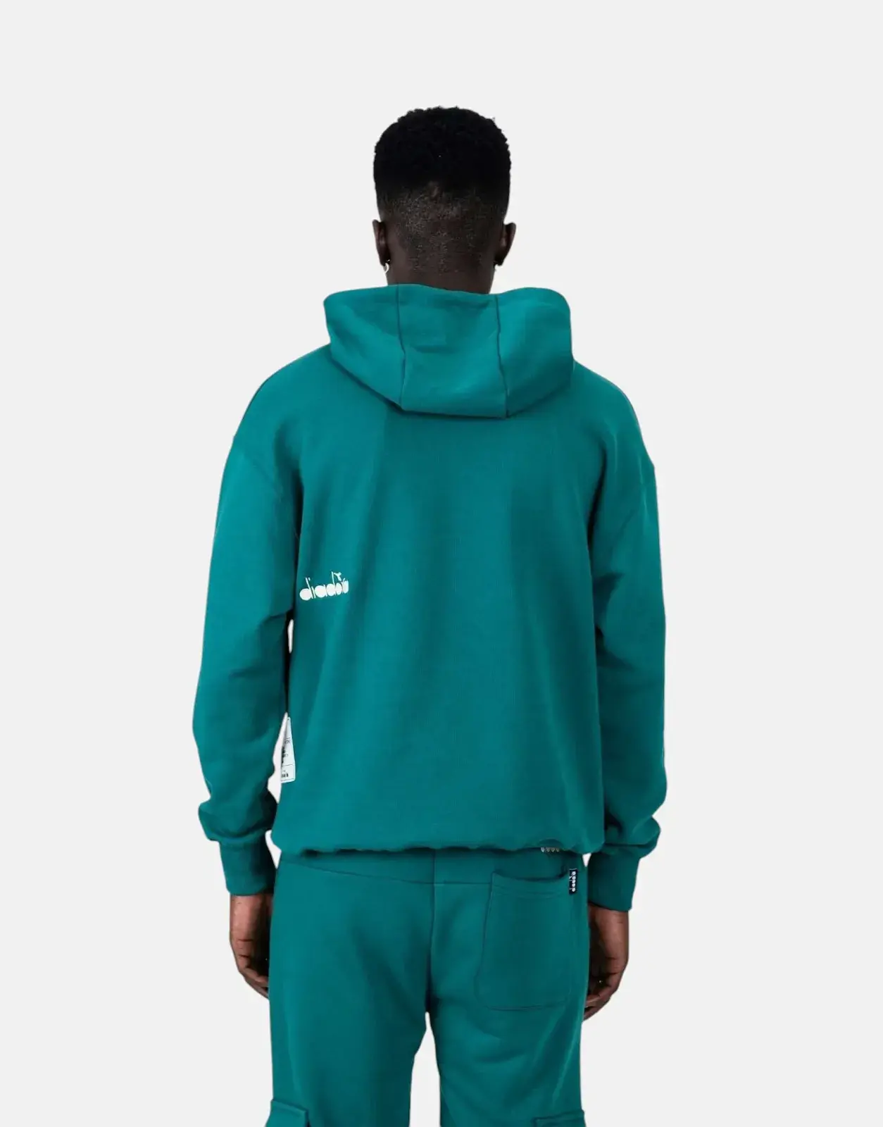 Diadora Mirage Hooded Green Sweatshirt - Subwear