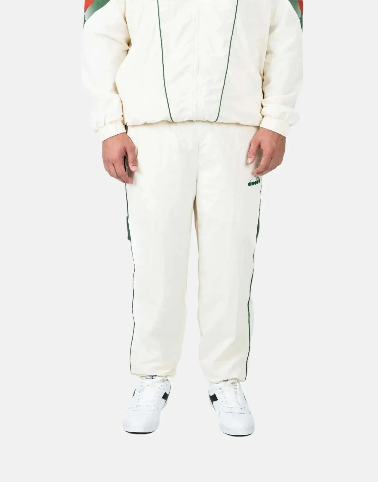 Diadora Pulse White Sweatpants - Subwear