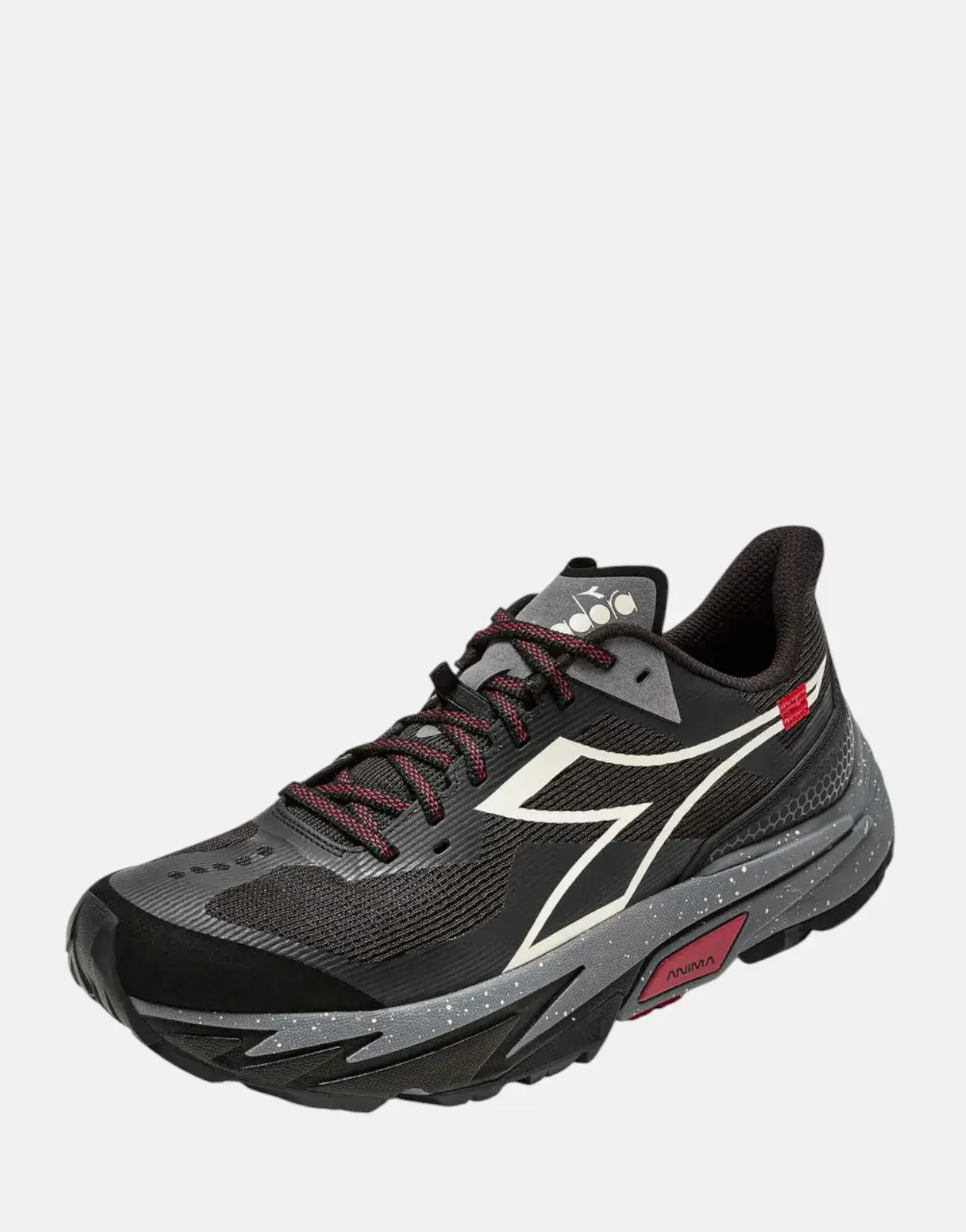 Diadora Sestriere-XT 2 Black/Steel Grey Running Sneakers - Subwear