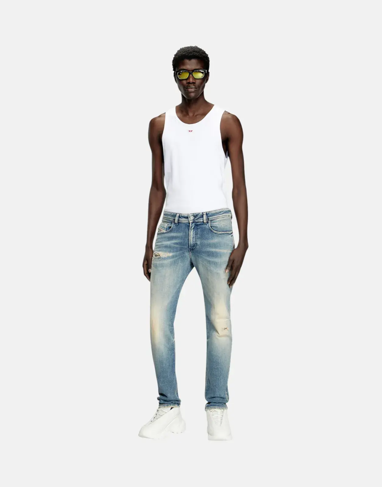 Diesel 1979 Sleenker Ripped Skinny Jeans - Subwear