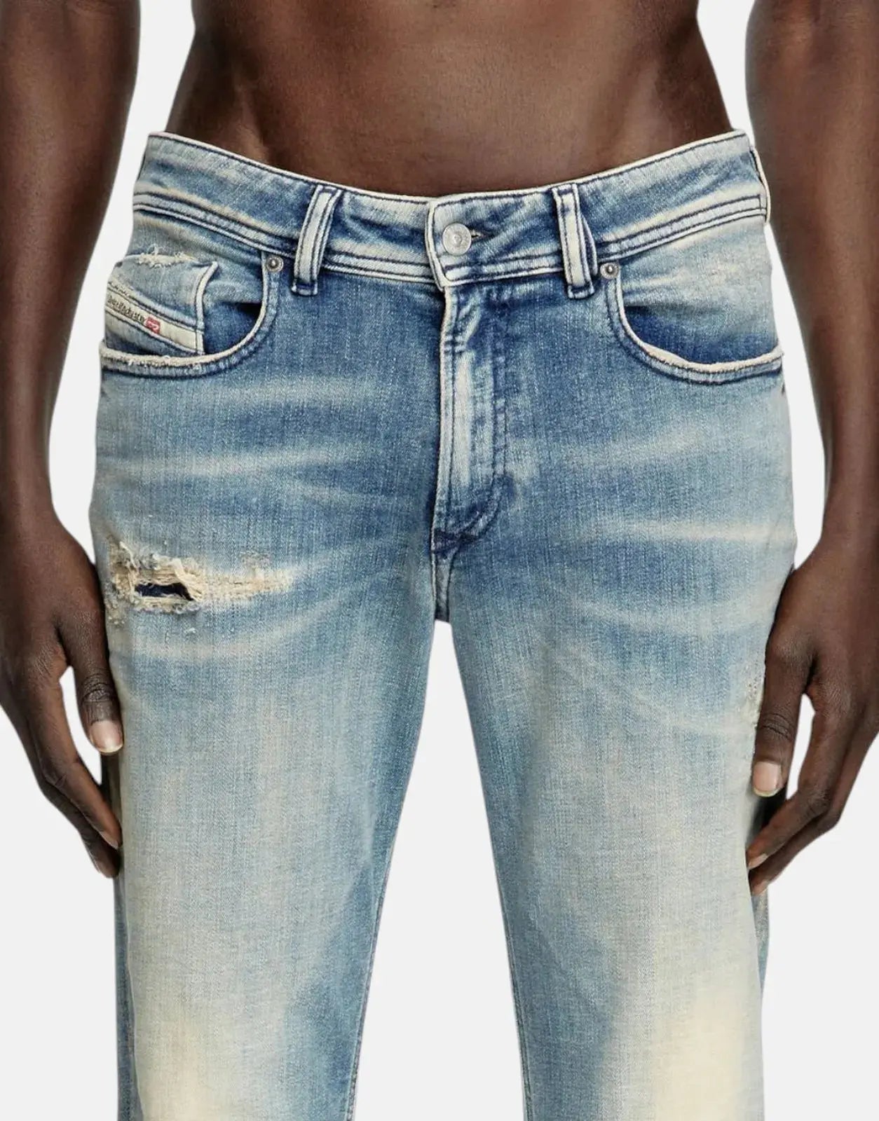 Diesel 1979 Sleenker Ripped Skinny Jeans - Subwear