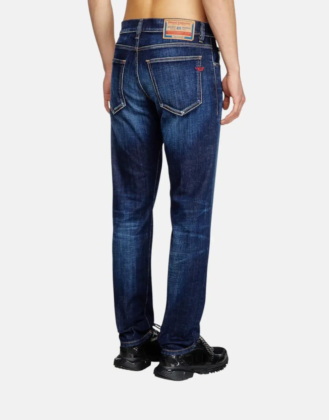 Diesel 2019 D-Strukt Dark Blue Slim Jeans - Subwear