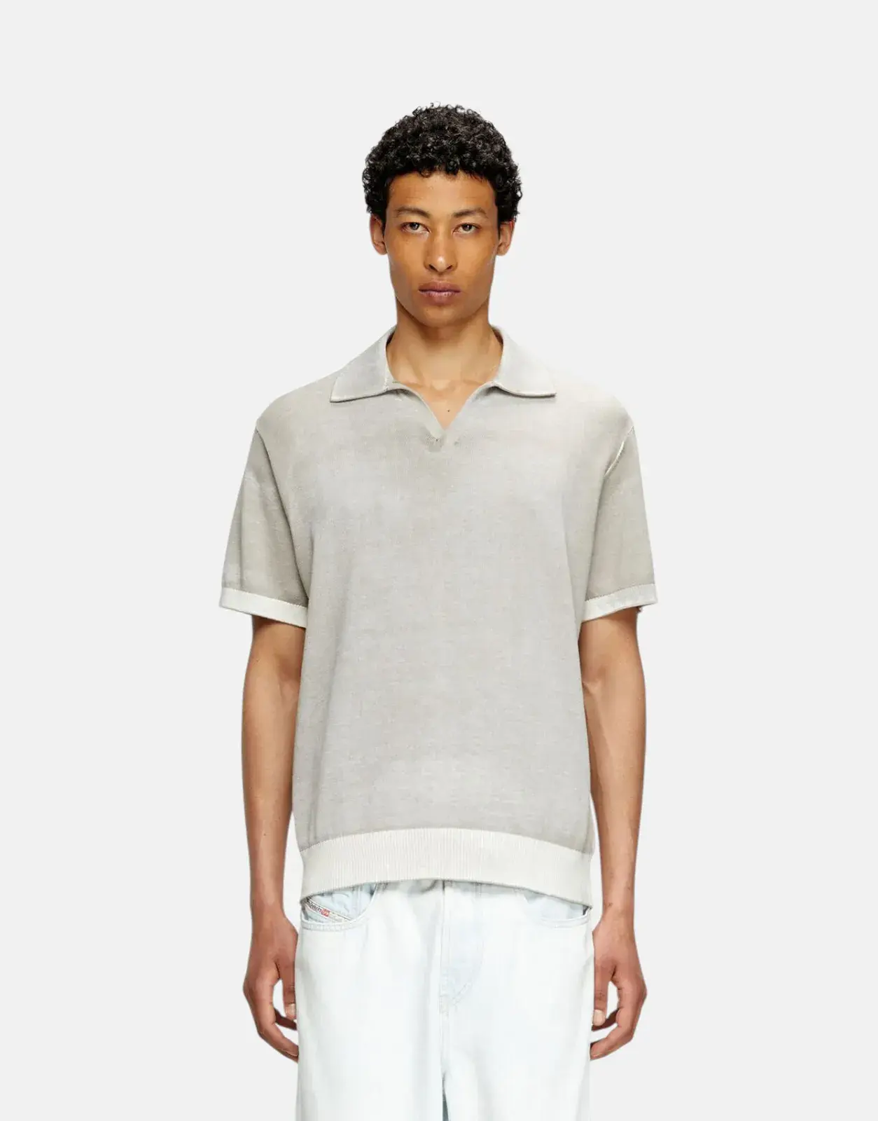 Diesel K-Lorenzo Knitwear Polo Shirt - Subwear