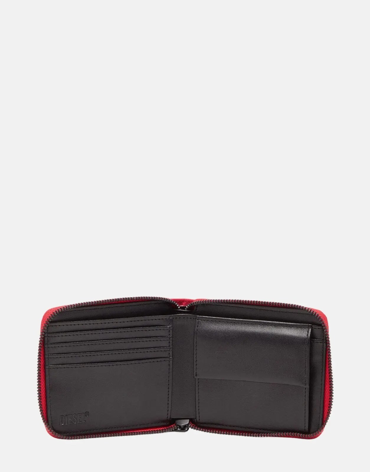 Diesel Rave Bi-Fold Coin Zip Wallet - Subwear