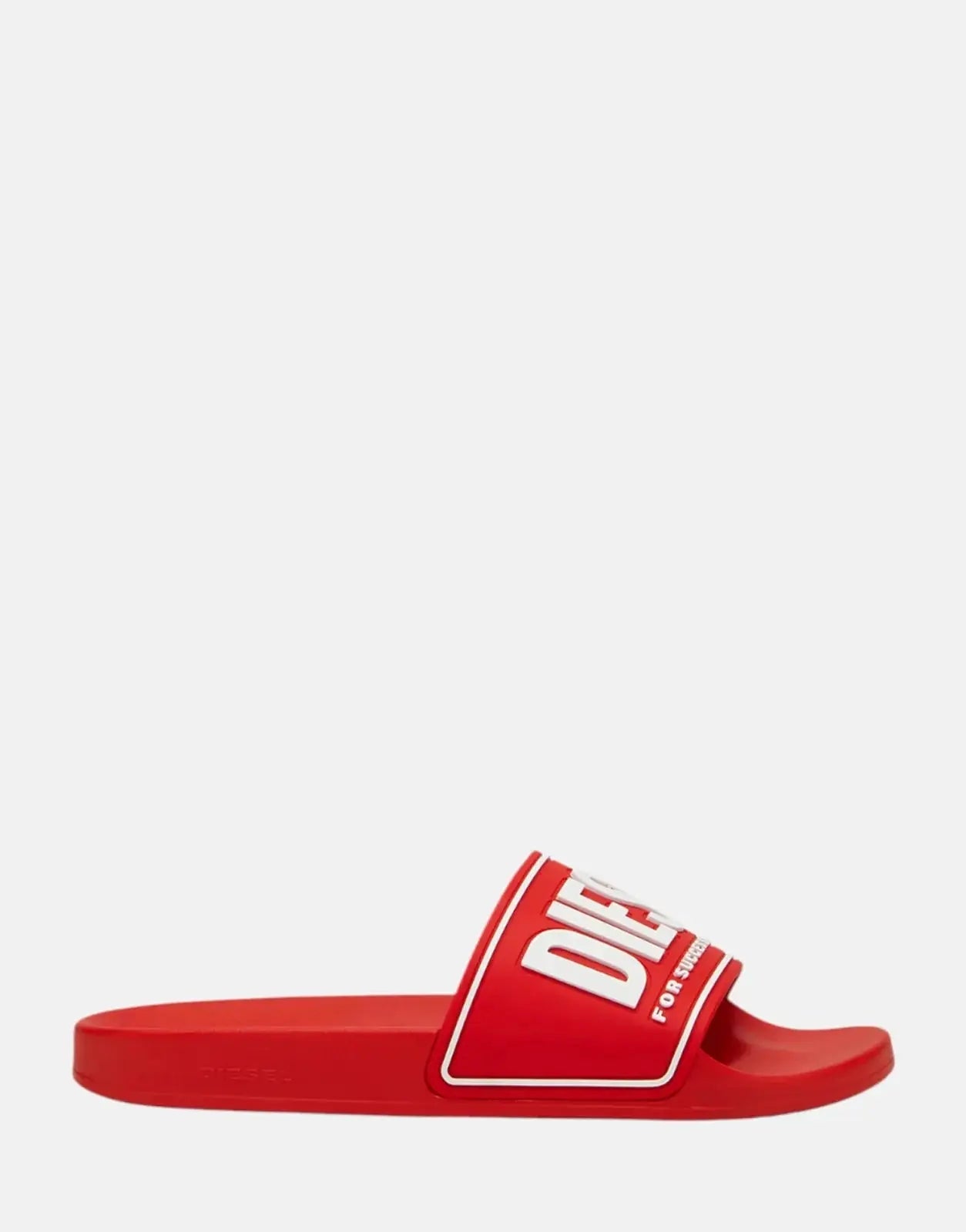 Diesel SA-Mayemi Red White Slides - Subwear