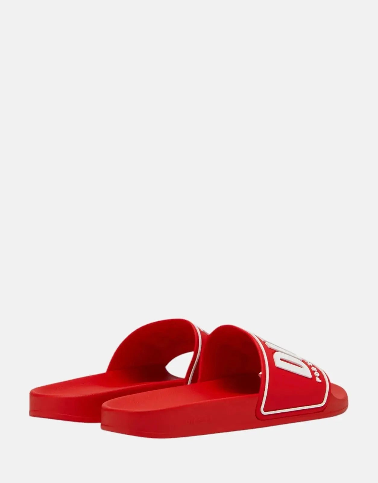 Diesel SA-Mayemi Red White Slides - Subwear
