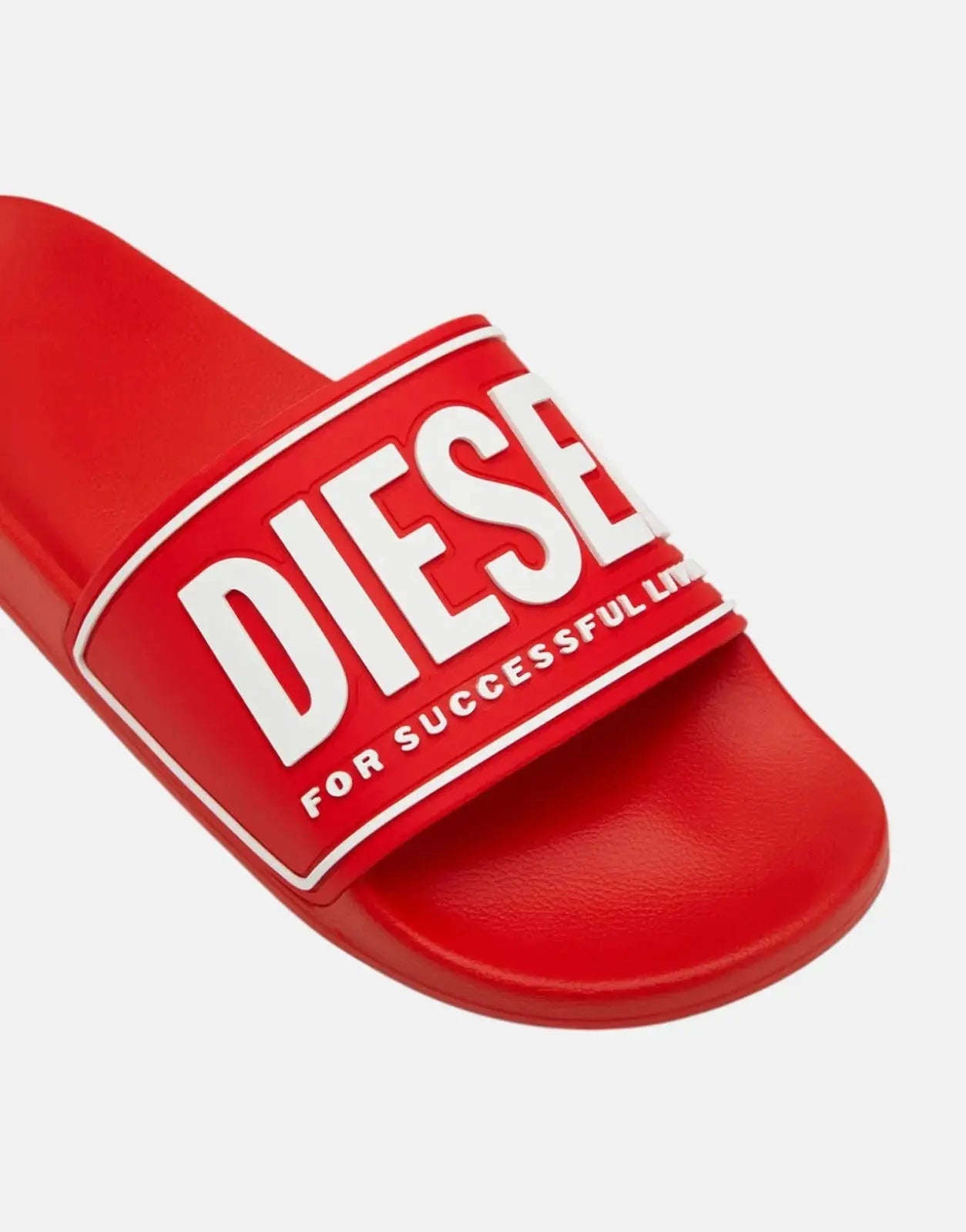 Diesel SA-Mayemi Red White Slides - Subwear