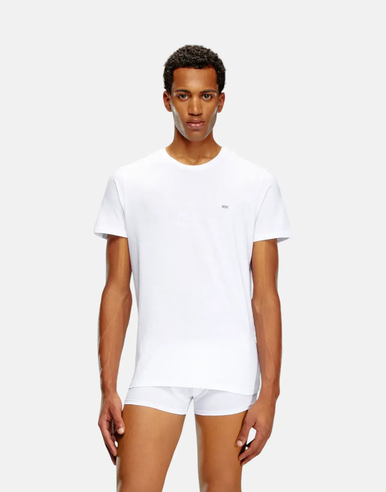 Diesel Umtee-Jake 3 Pack Triple White T-Shirt - Subwear