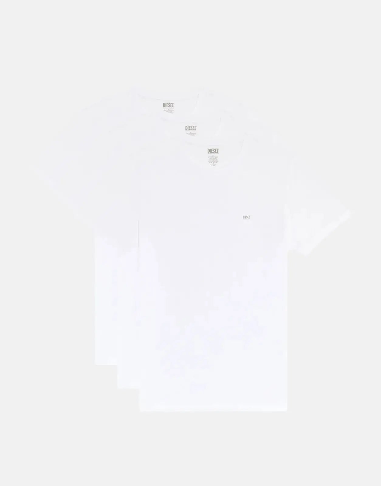 Diesel Umtee-Jake 3 Pack Triple White T-Shirt - Subwear