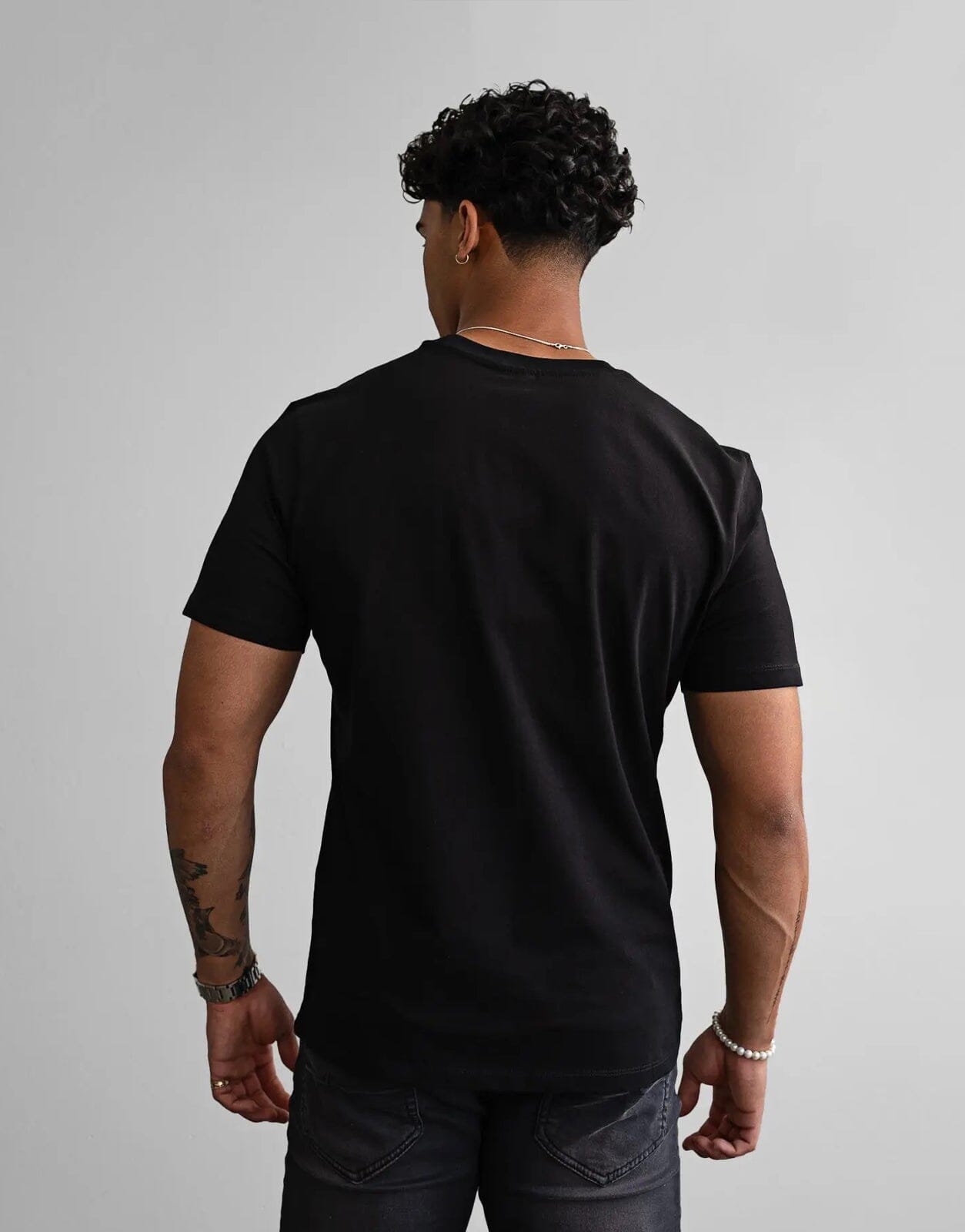 Fade Essential Black T-Shirt - Subwear