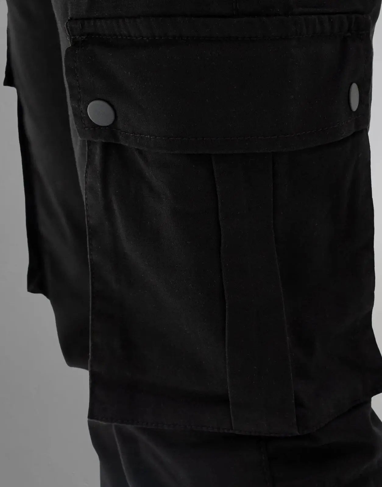 Fade Essential Cargo Black Pants - Subwear