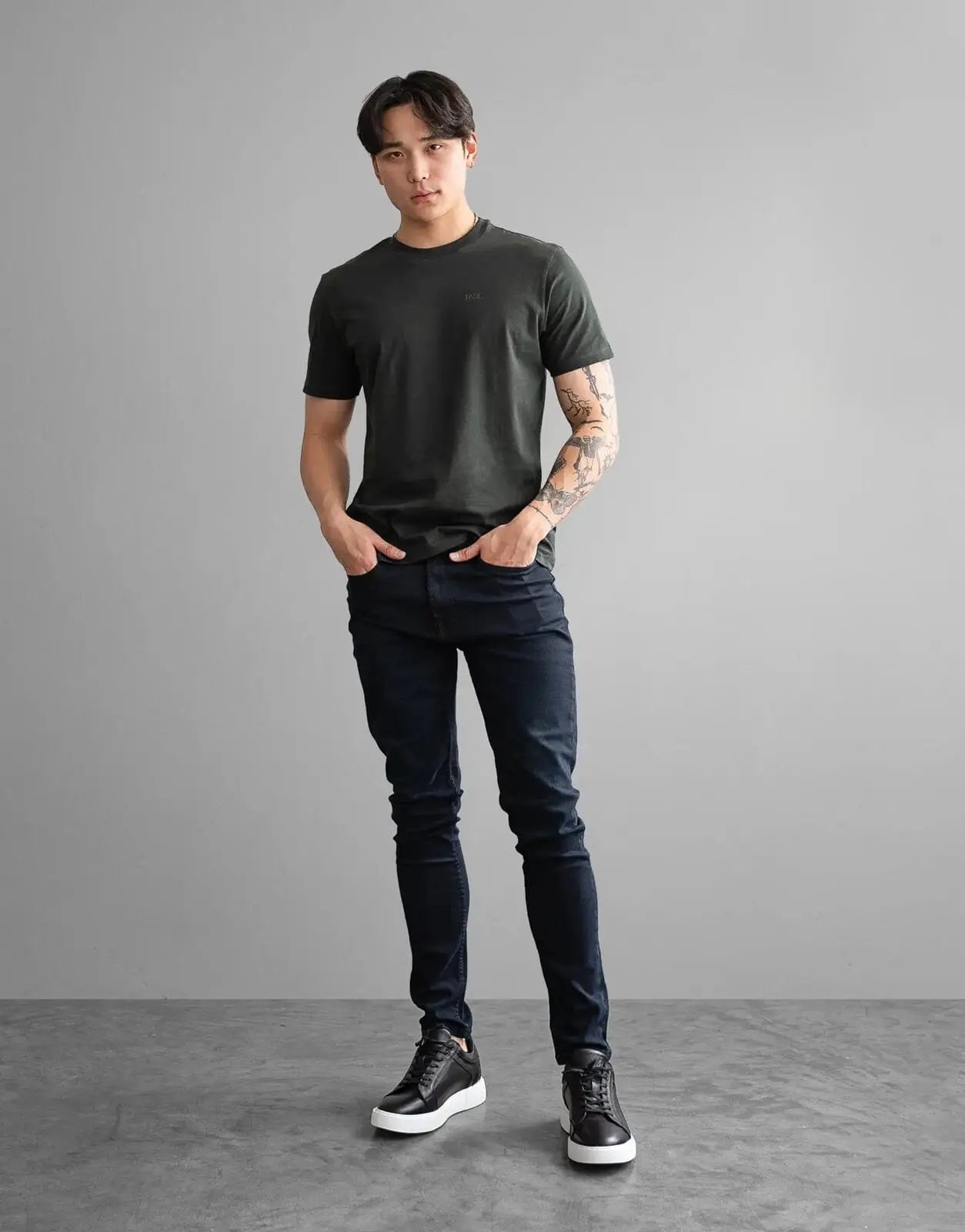 Fade Essential Green T-Shirt - Subwear