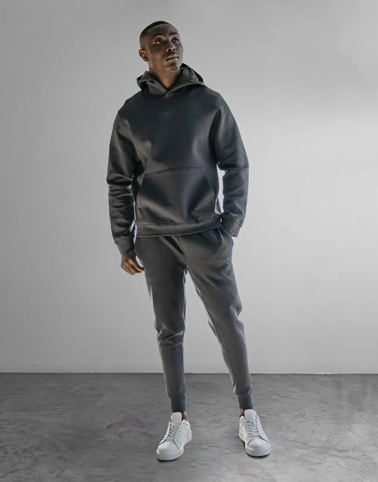 Fade Essential Hooded Green Sweatshirt - Subwear