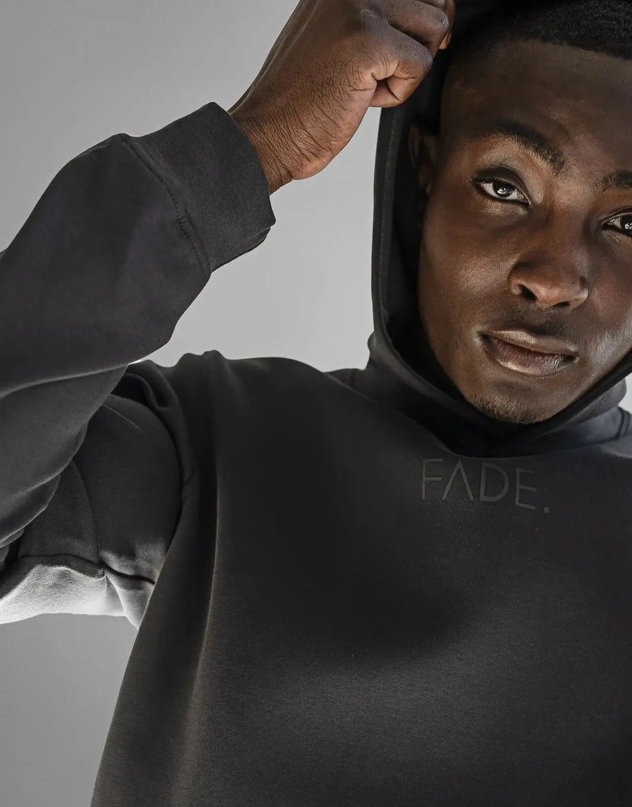 Fade Essential Hooded Green Sweatshirt - Subwear