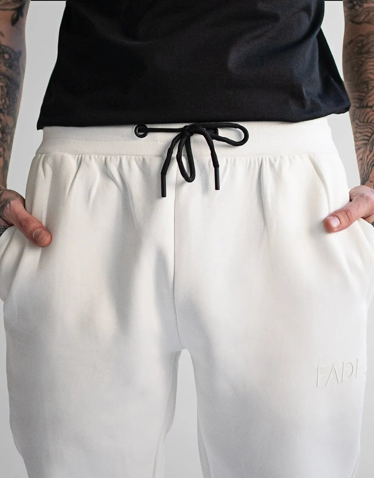 Fade Essential Sweatpants Off-White - Subwear