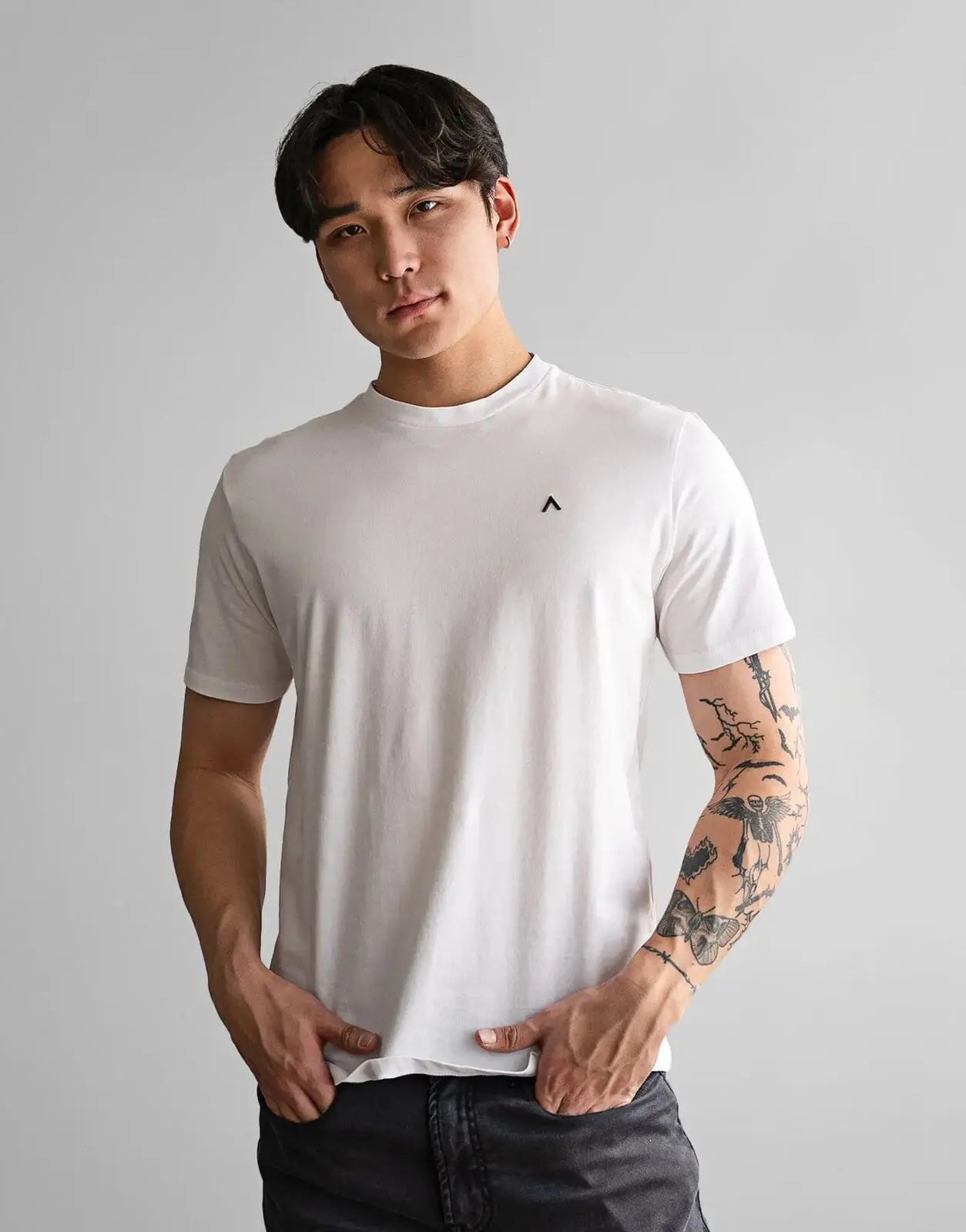 Fade Icon White T-Shirt - Subwear