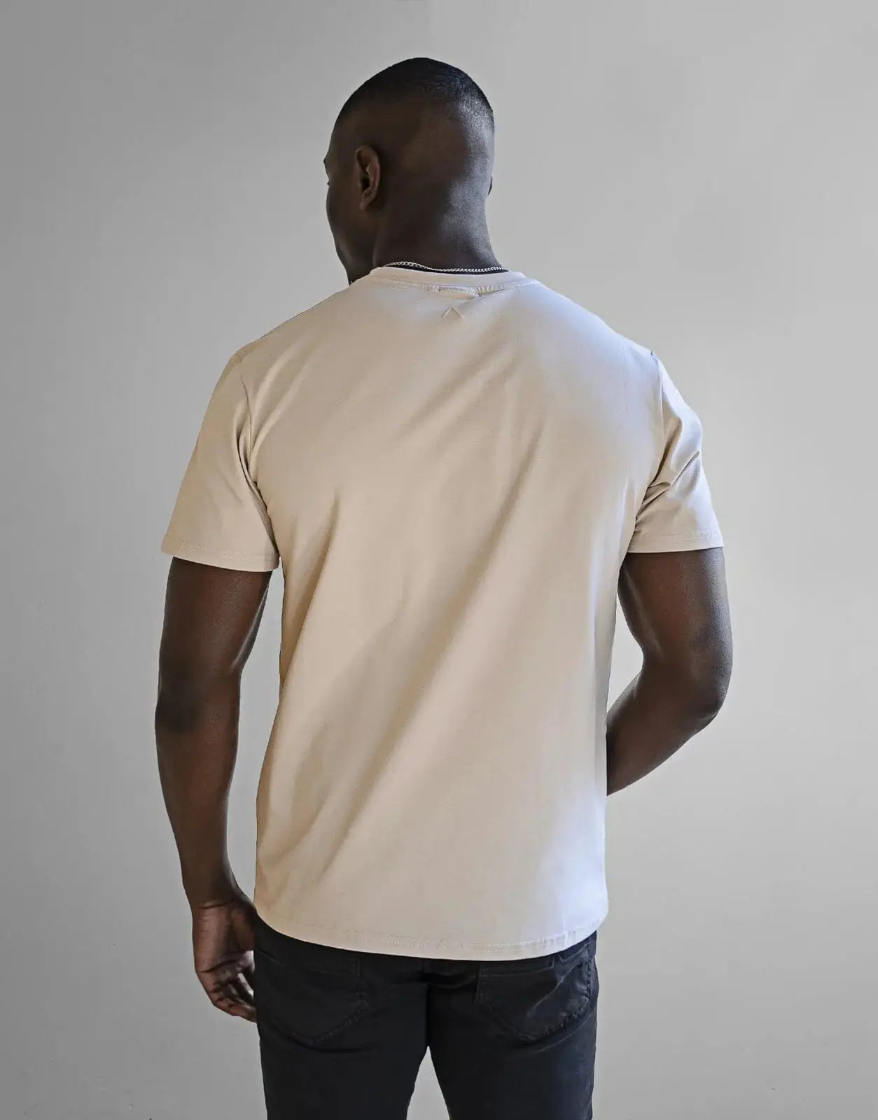 Fade Iconic Badge Stone T-Shirt - Subwear