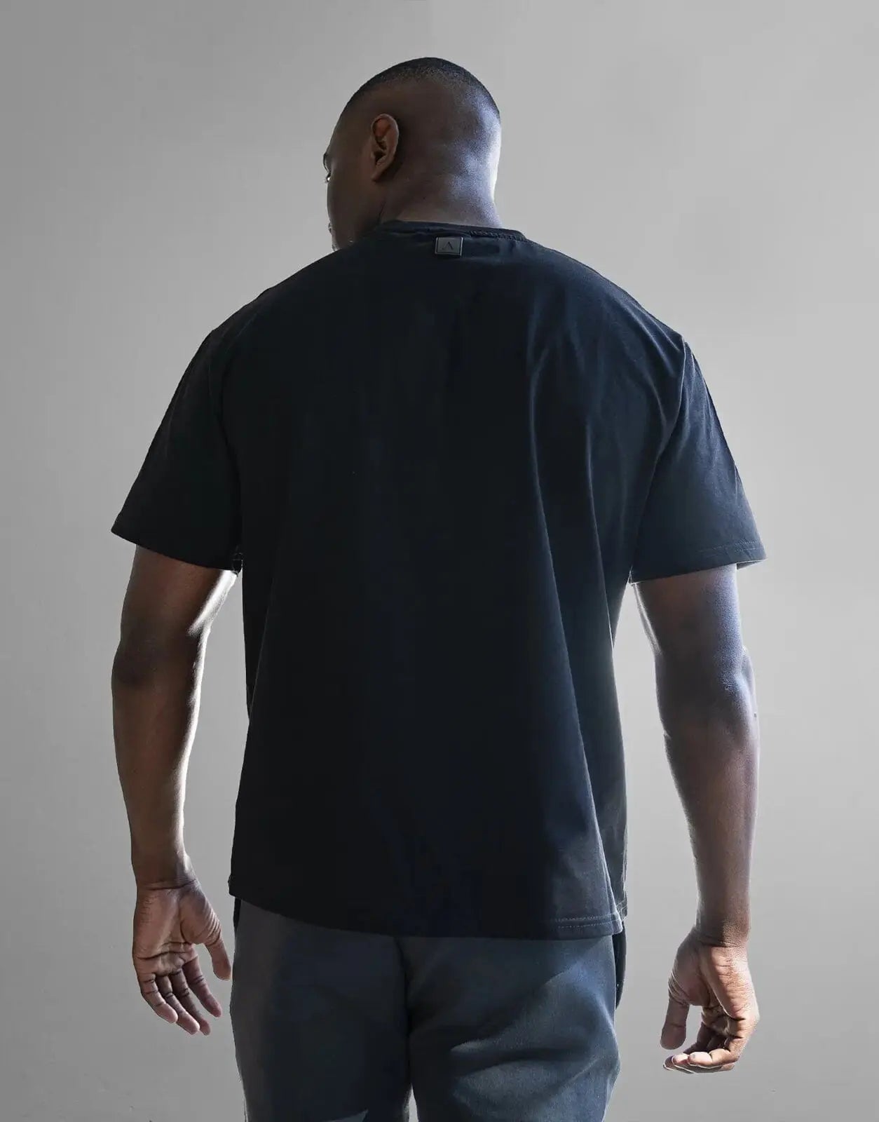 Fade Iconic Boxy Black T-Shirt - Subwear
