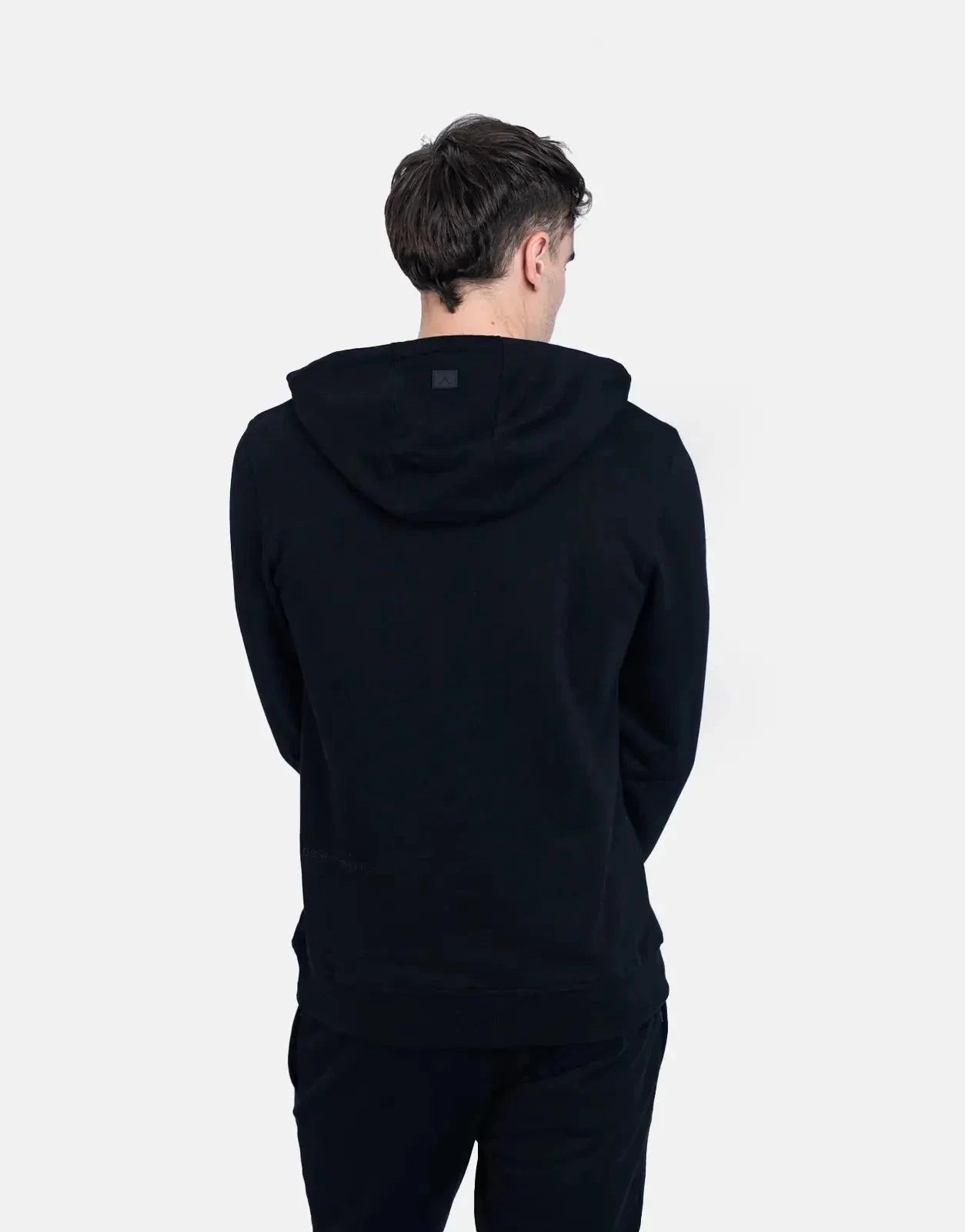 Fade Signature Hooded Sweatshirt Black - Subwear
