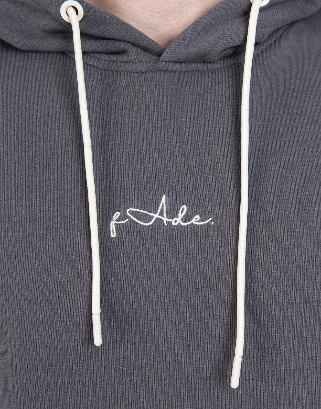 Fade Signature Hooded Sweatshirt Grey - Subwear