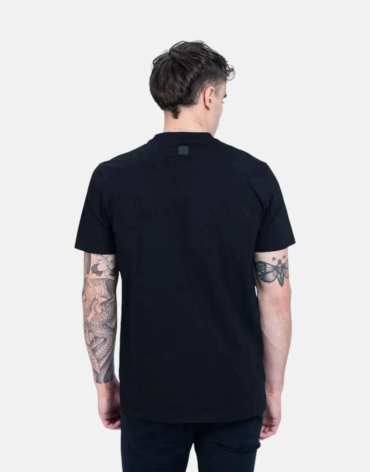 Fade Signature Slim Black T-Shirt - Subwear
