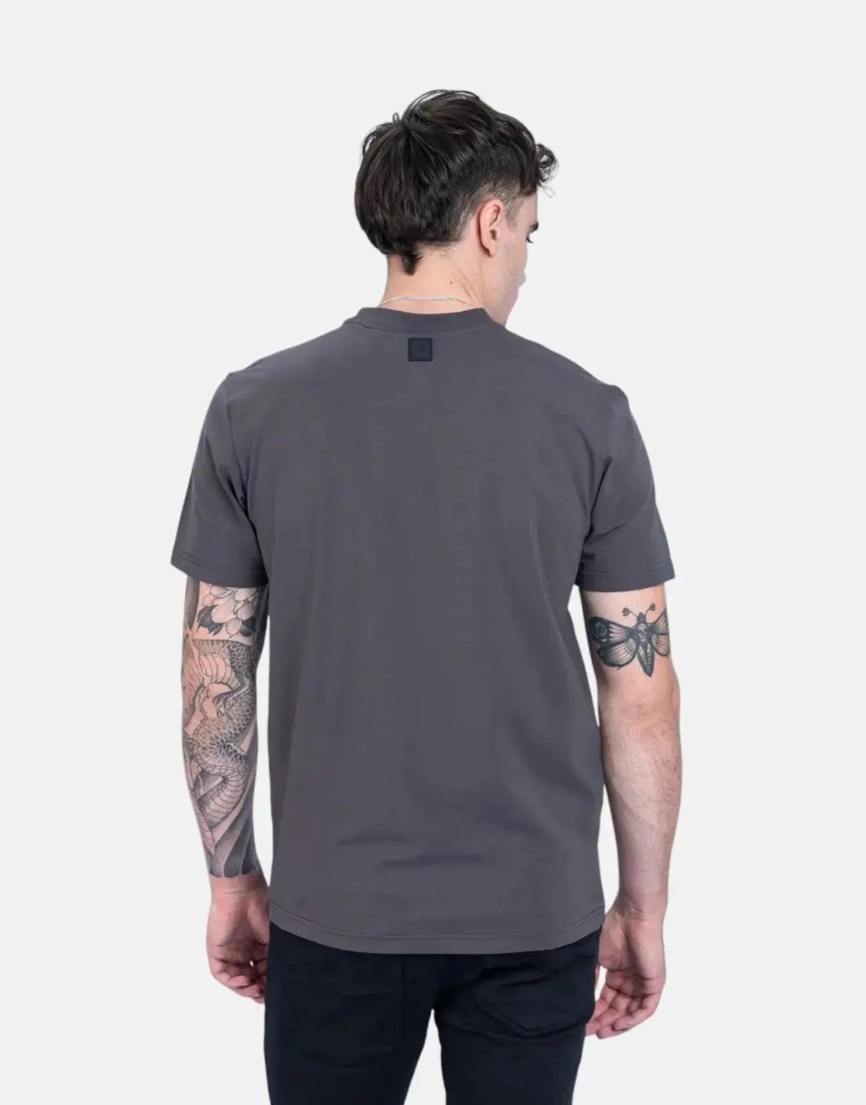 Fade Signature Slim Grey T-Shirt - Subwear