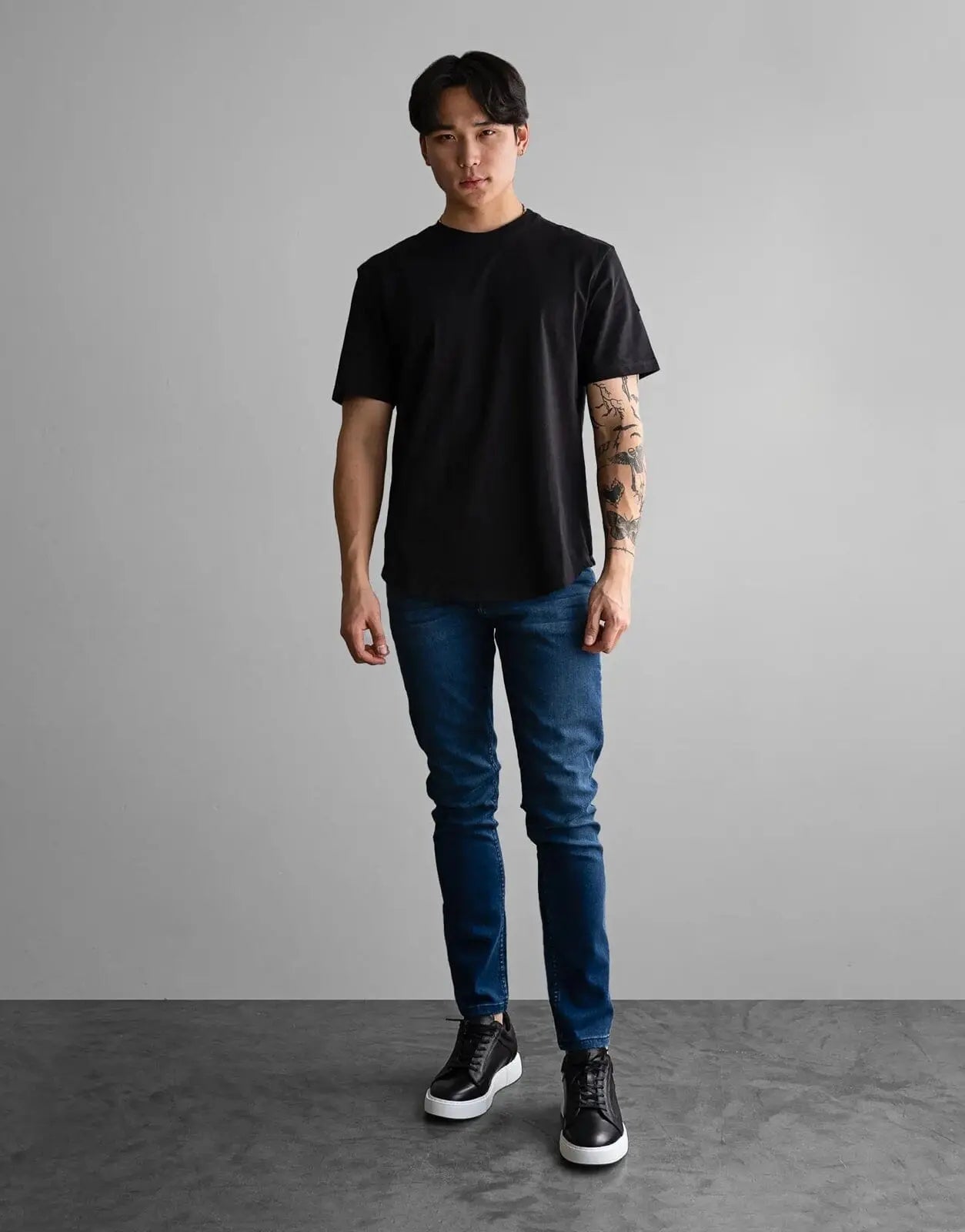 Fade Still Black T-Shirt - Subwear