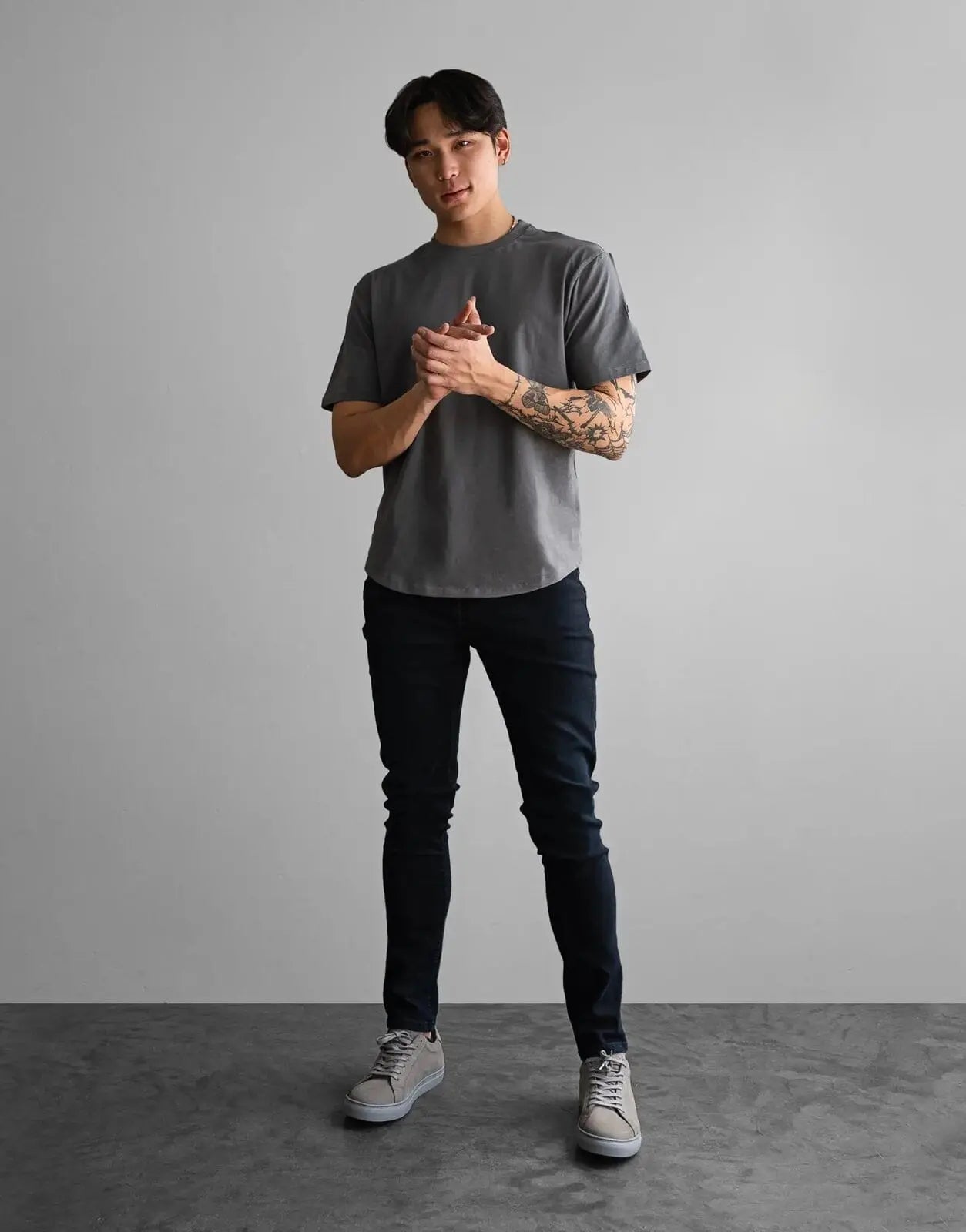 Fade Still Grey T-Shirt - Subwear