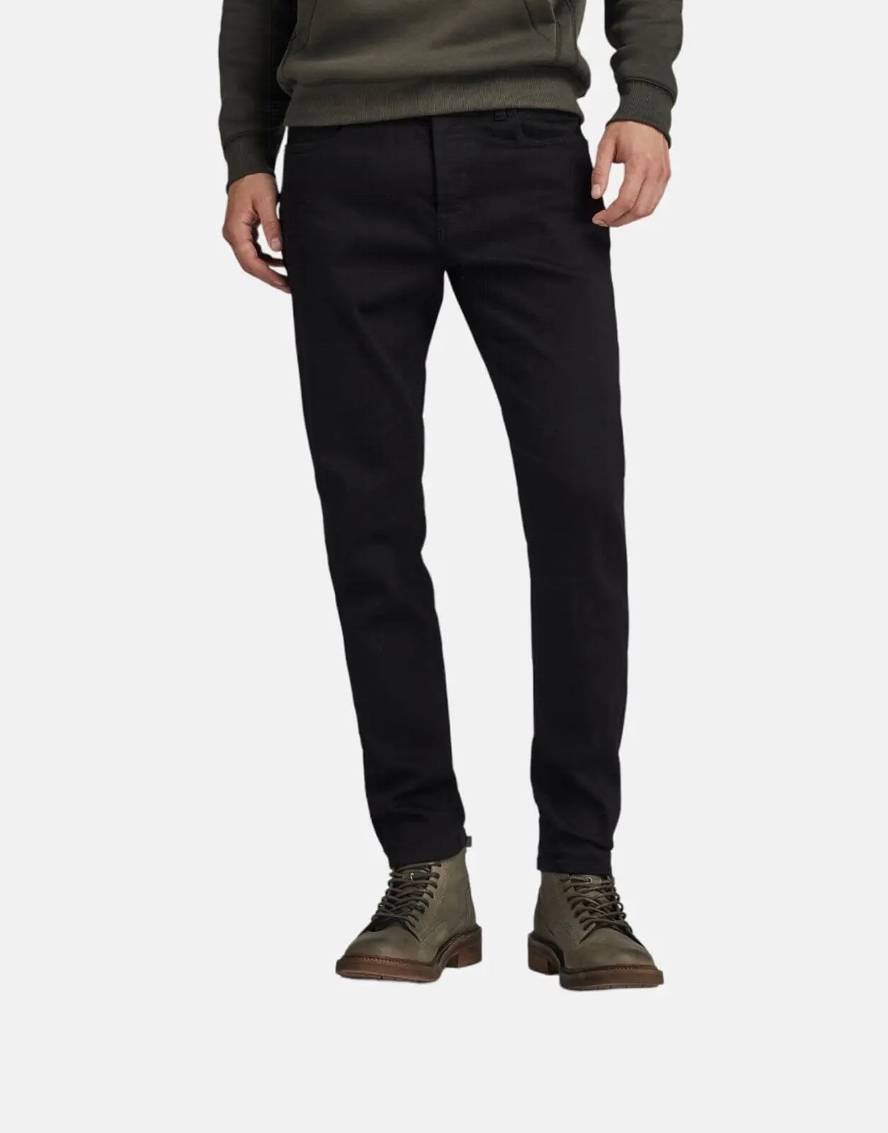 G-Star RAW 3301 Slim Pitch Black Jeans - Subwear