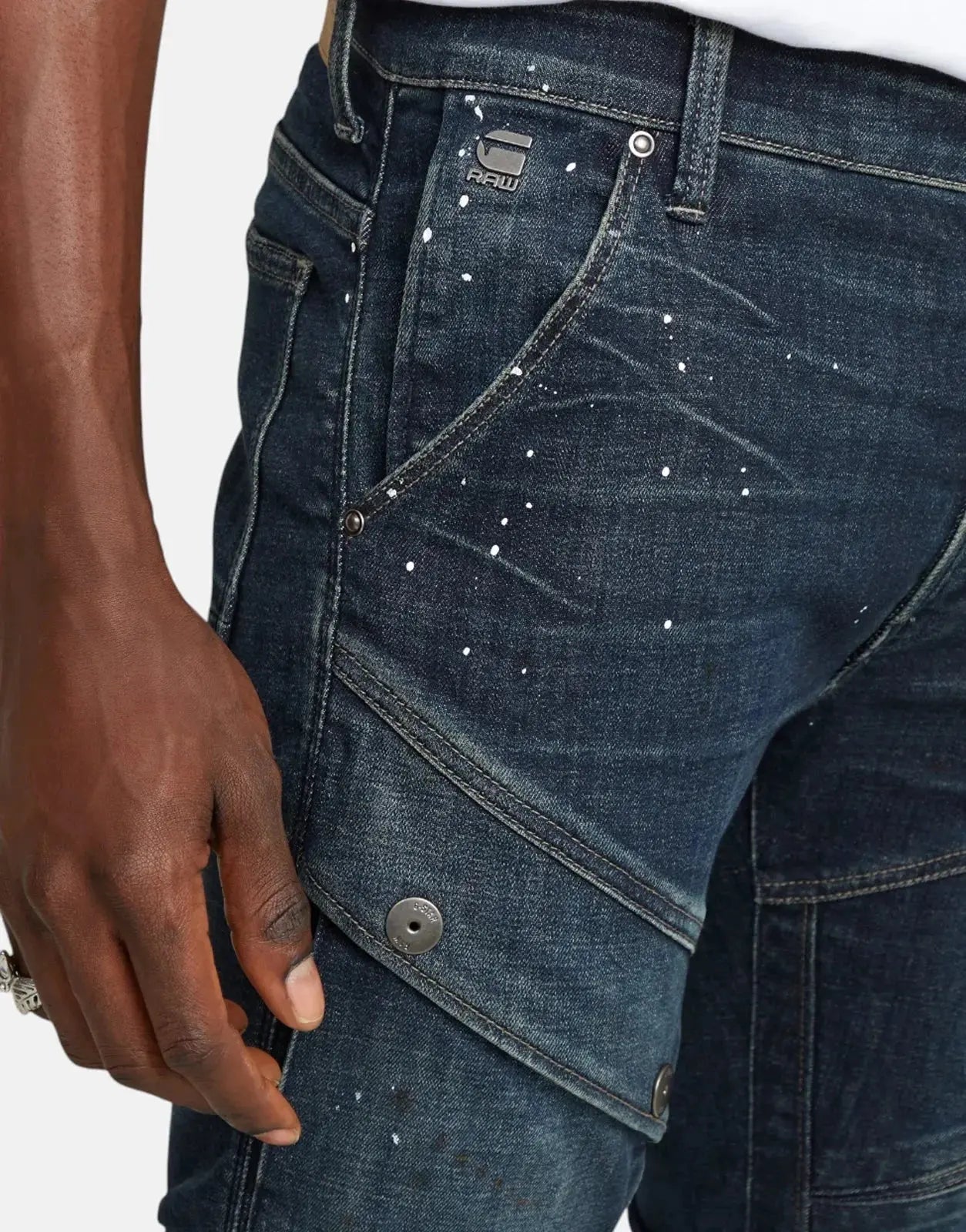 G-Star RAW Airblaze 3D Skinny Cosmic Blue Jeans - Subwear