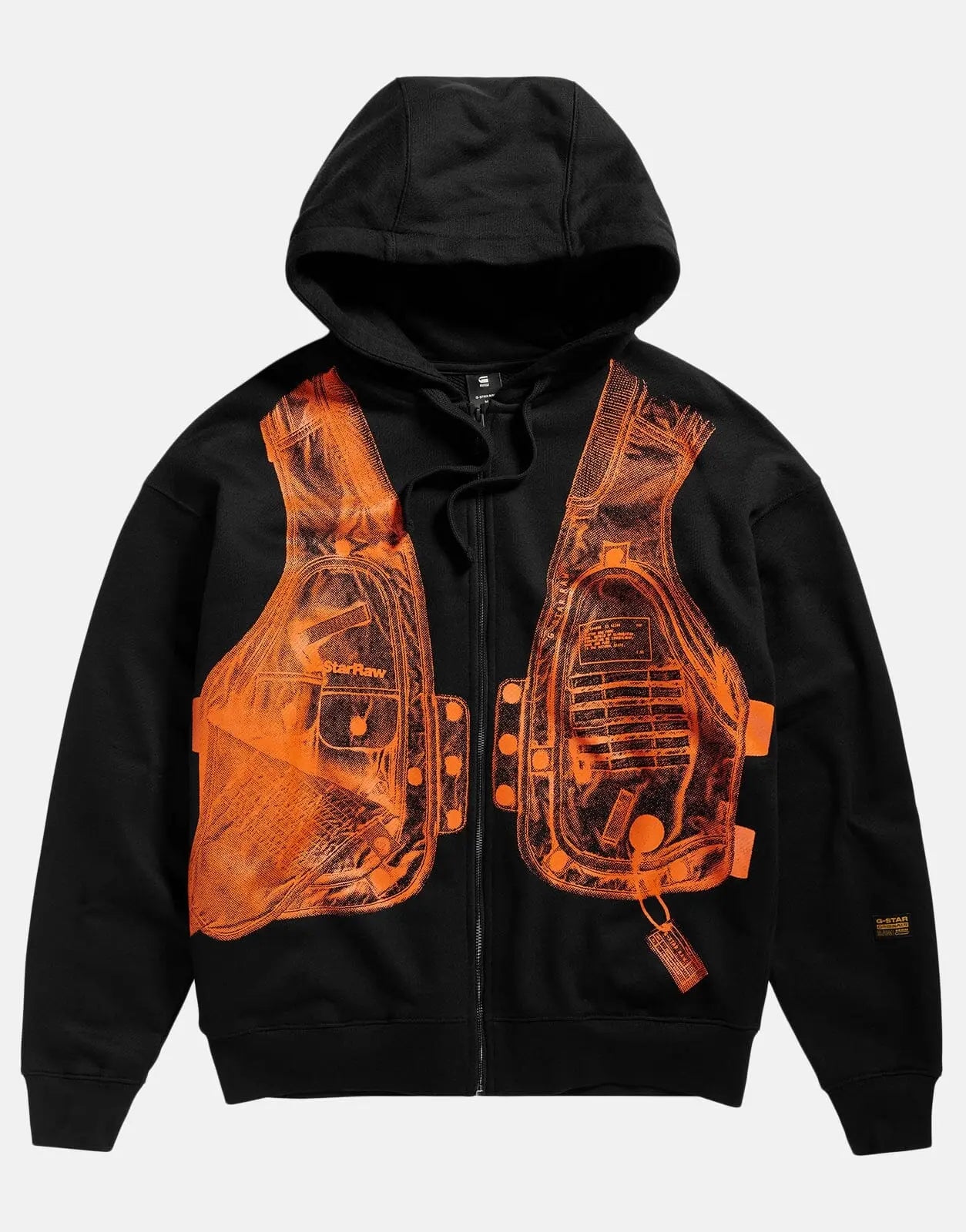 G-Star RAW Archive Vest Zip Through Sweatshirt - Subwear