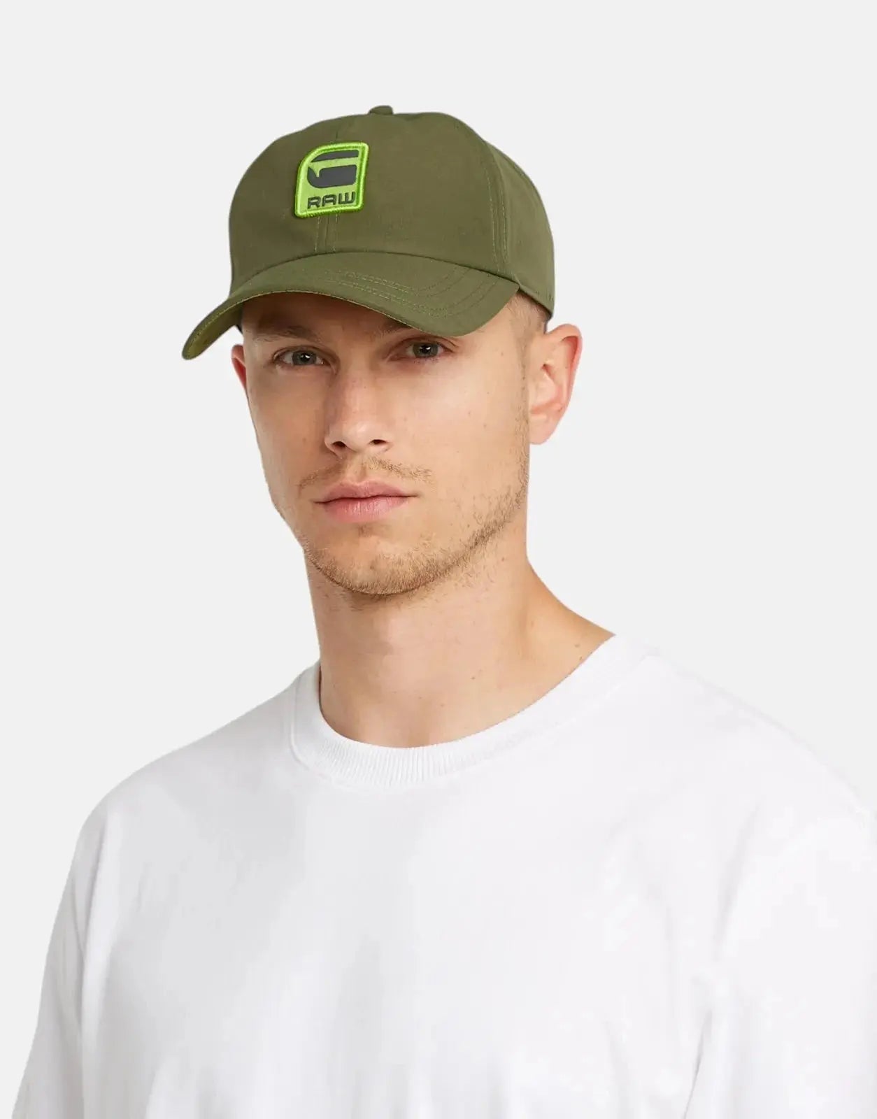 G-Star RAW Avernus Burger Baseball Shadow Olive Cap - Subwear