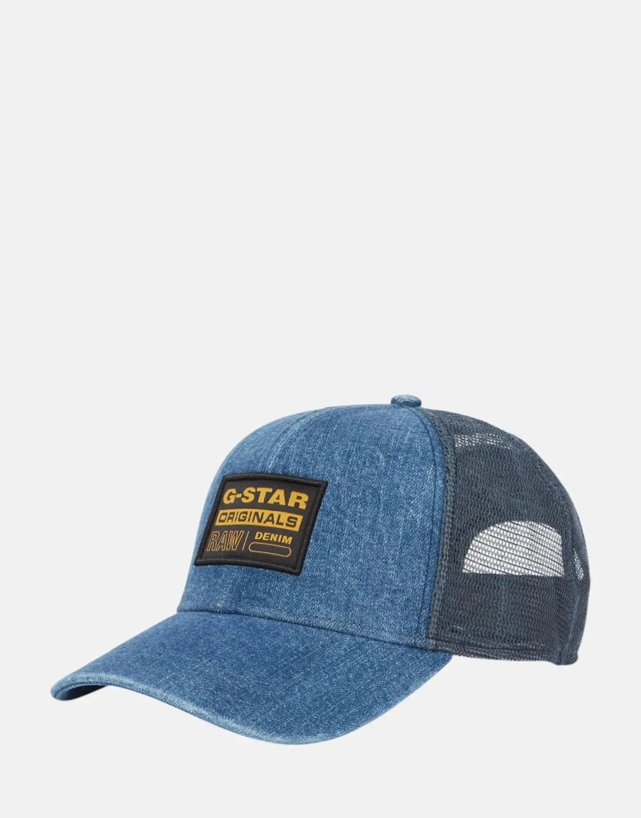 G-Star RAW Baseball Trucker Faded Ocean Caps - Subwear