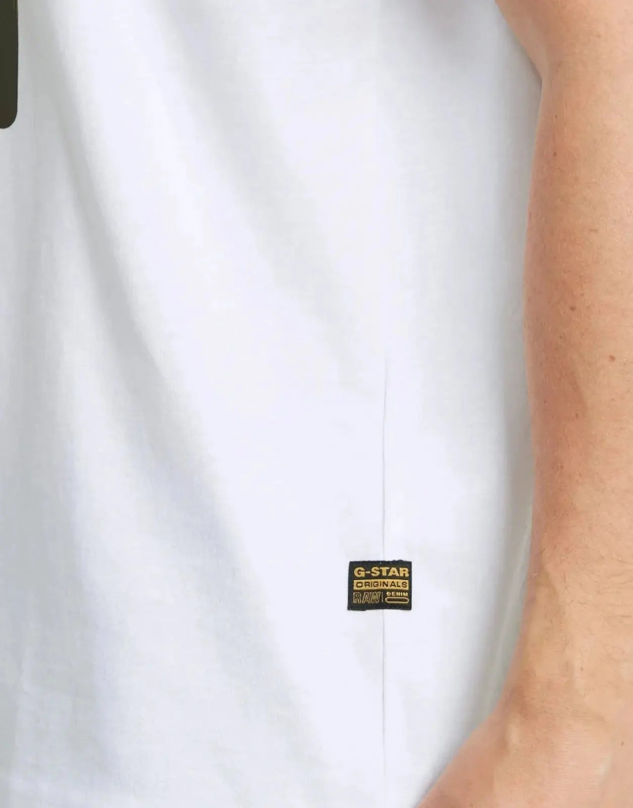 G-Star RAW Burger Box Rain Loose White T-Shirt - Subwear