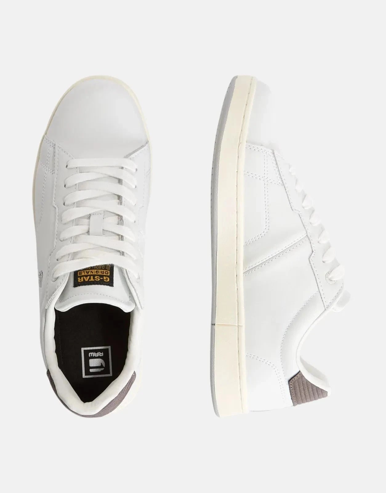 G-Star RAW Cadet Cup Low White/Purple Sneaker - Subwear