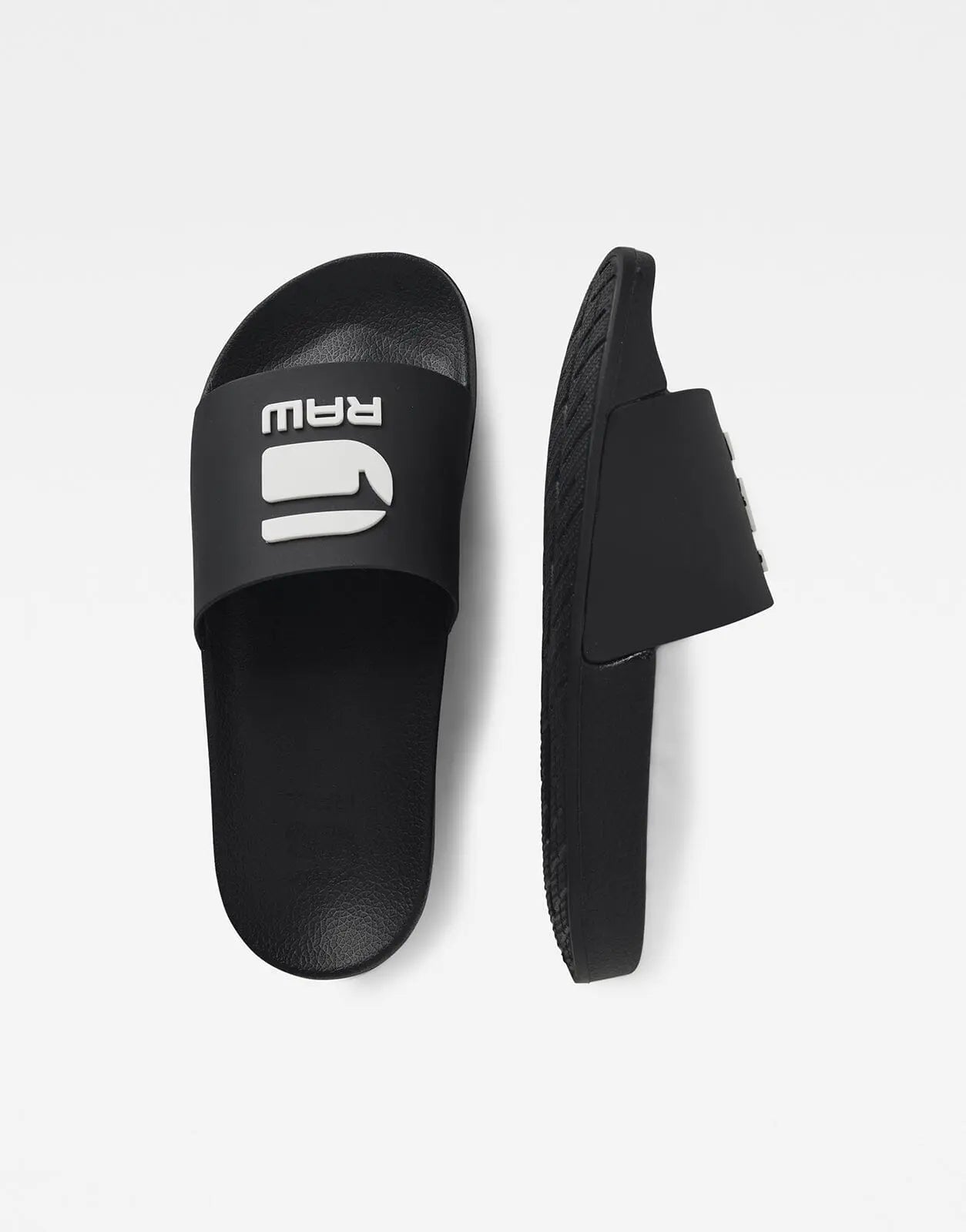 G-Star RAW Cart III Black/White Ladies Slides - Subwear