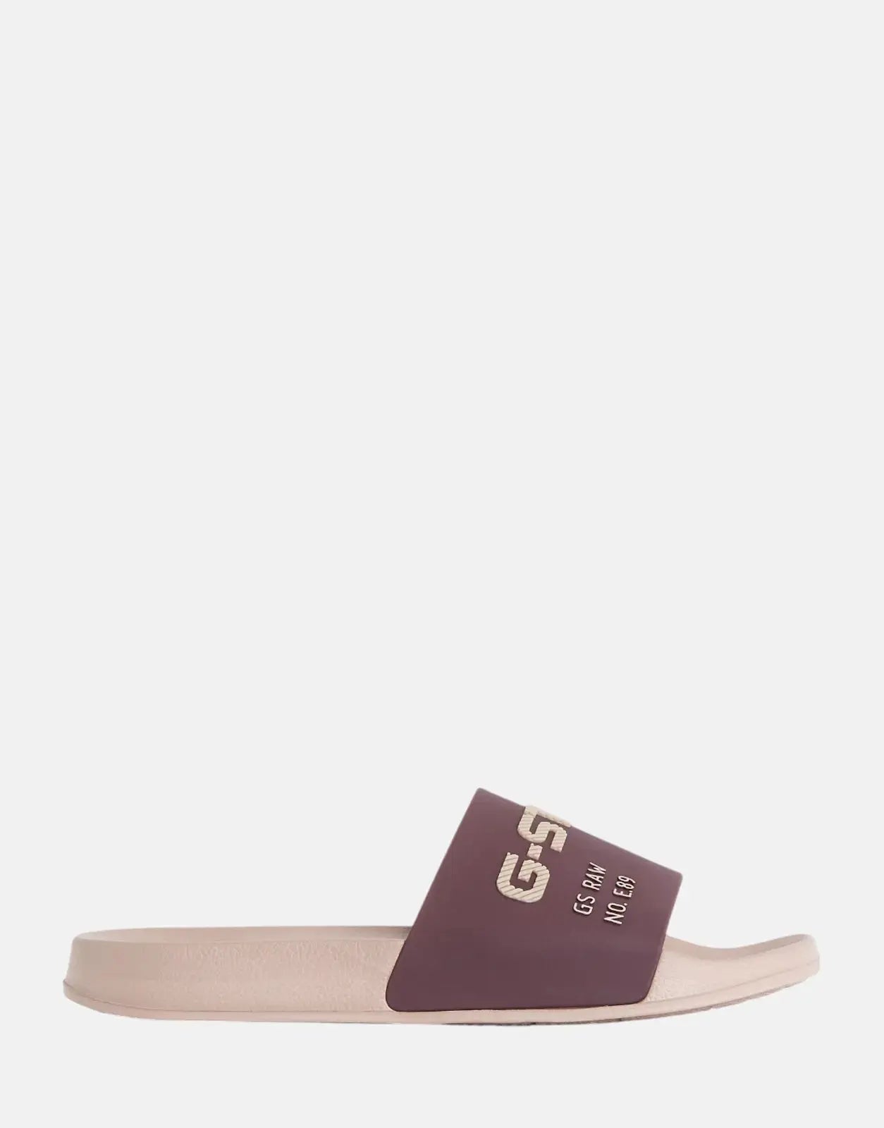G-Star RAW Cart Light Pink/Burgundy Slide - Subwear