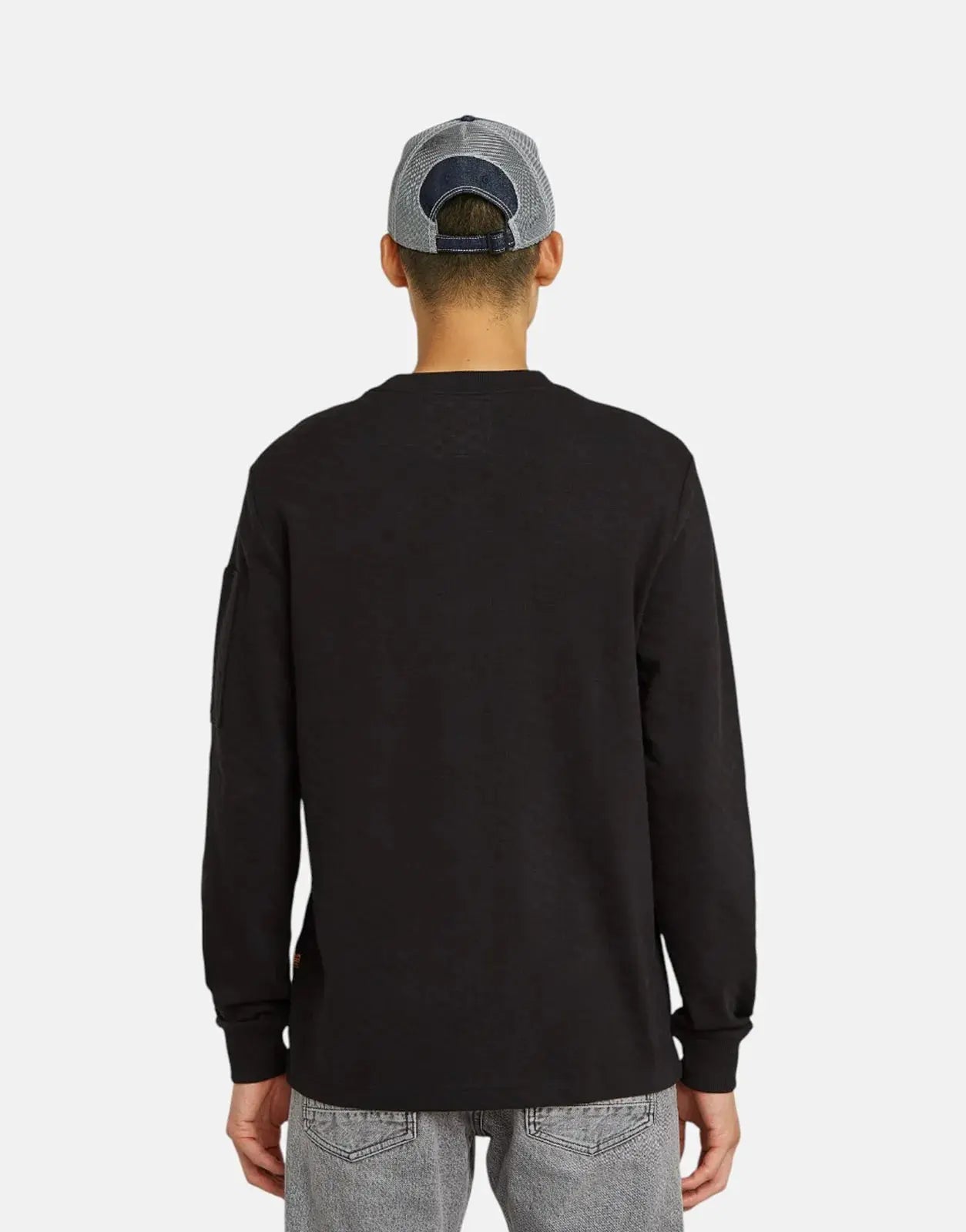 G-Star RAW Checquard Pocket Tweeter Black T-Shirt - Subwear