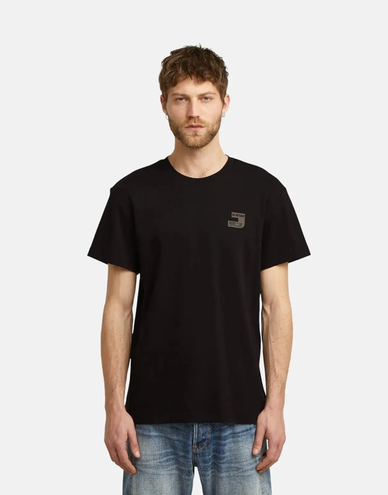 G-Star RAW Chest Logo Black T-Shirt - Subwear
