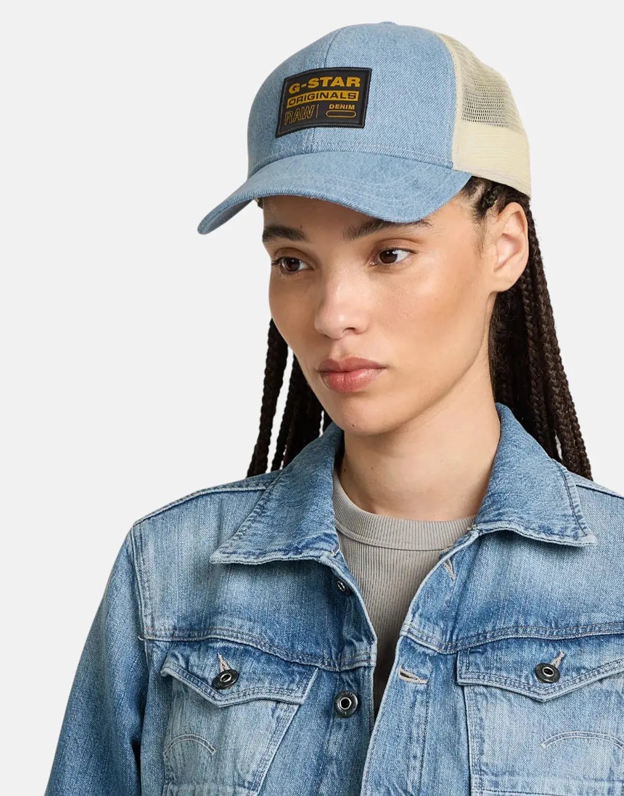 G-Star RAW Denim Embro Baseball Trucker Cap - Subwear