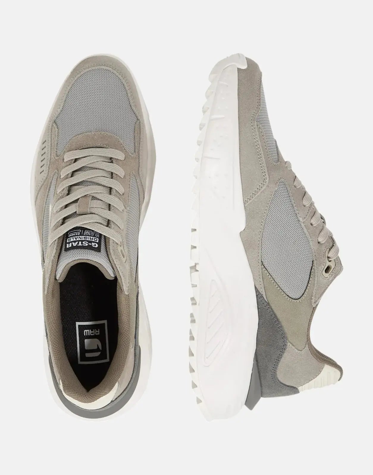 G-Star RAW Duko Basic Lt Grey/Dk Grey Sneakers - Subwear