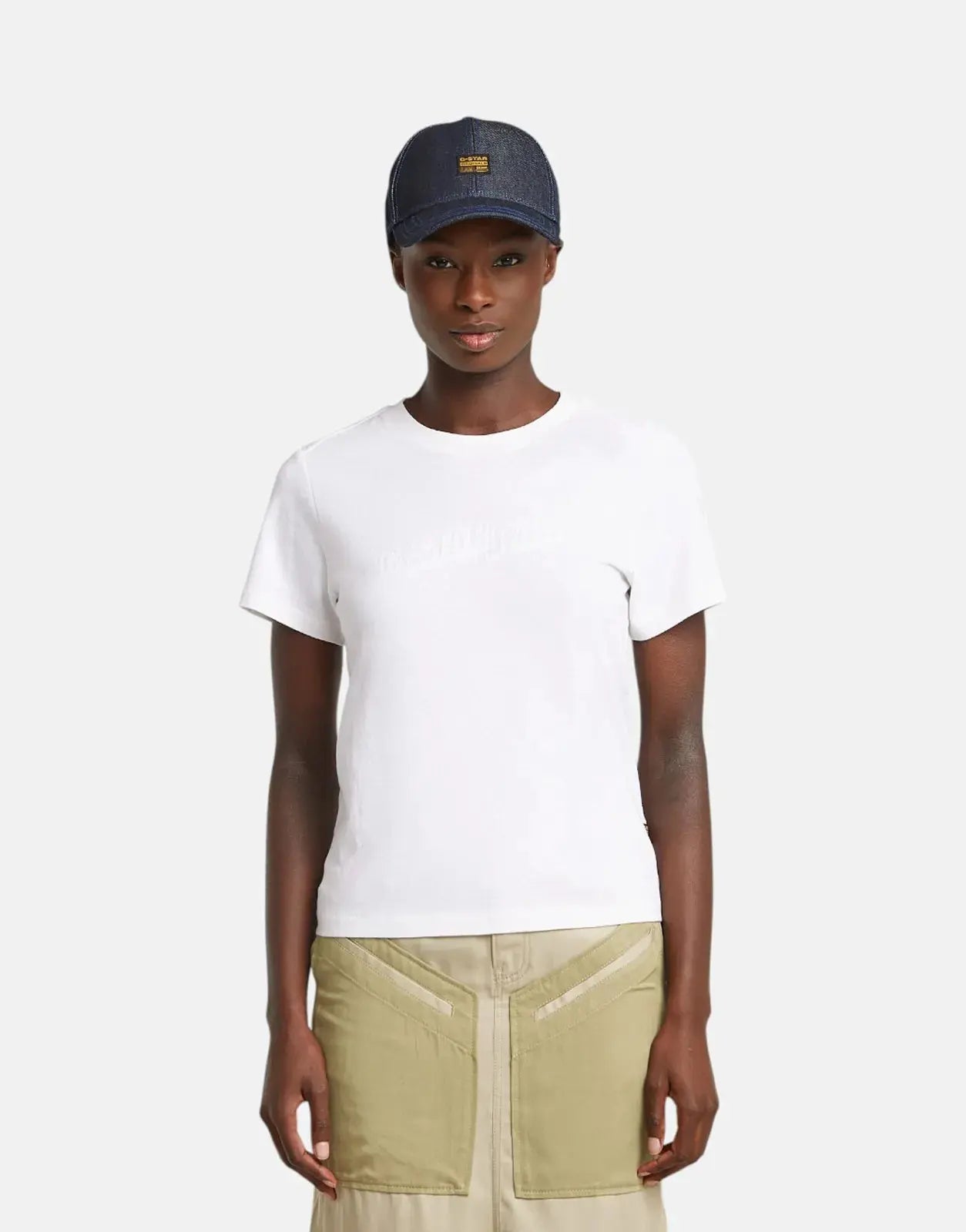 G-Star RAW Embro Logo White T-Shirt - Subwear