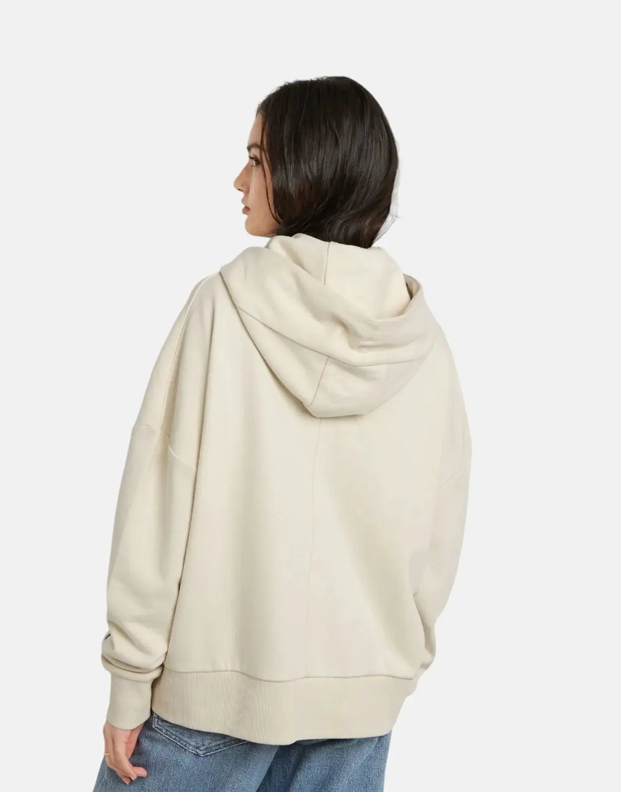 G-Star RAW Embro Print Oversized Hoodie Chalk - Subwear