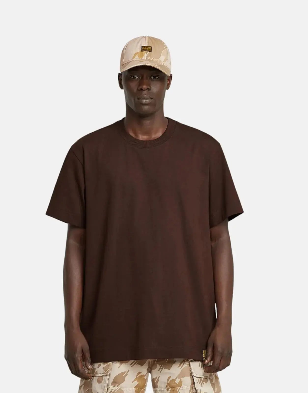 G-Star RAW Essential Loose Deep Brown T-Shirt - Subwear